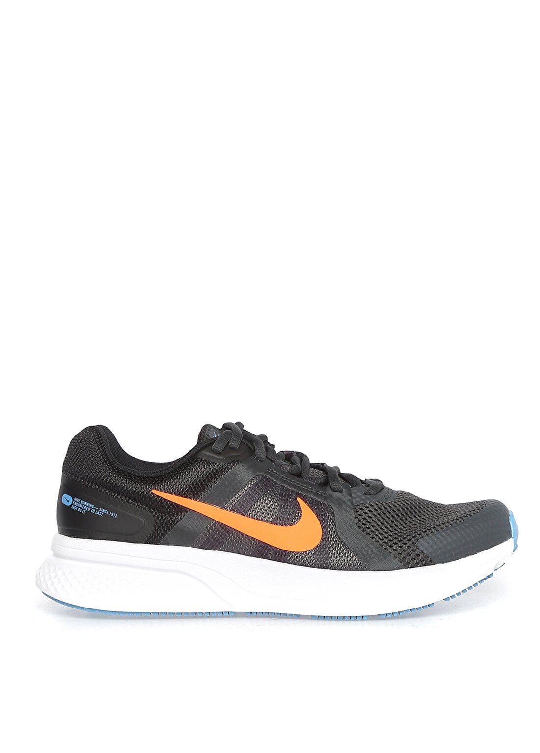 Nike CU3517-005 Run Swift 2 Siyah - Gri - Turuncu Erkek Koşu Ayakkabısı