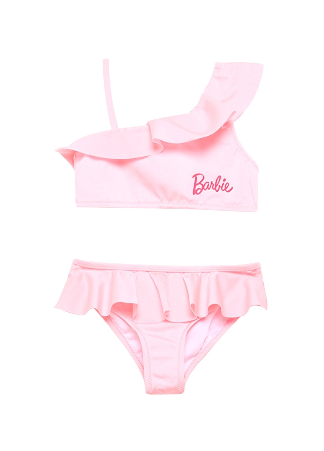 Barbie Açık Pembe Kız Çocuk Bikini Takım 21SWB-006