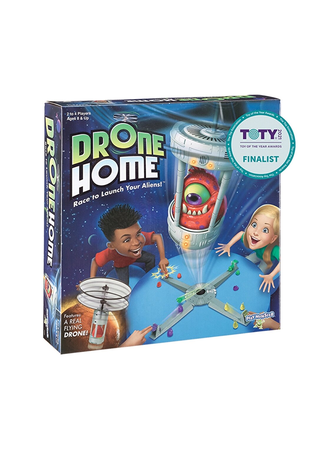 Junoo Çocuk Kutu Oyunu 7020-Drone Home - Drone Lu Kutu Oyu