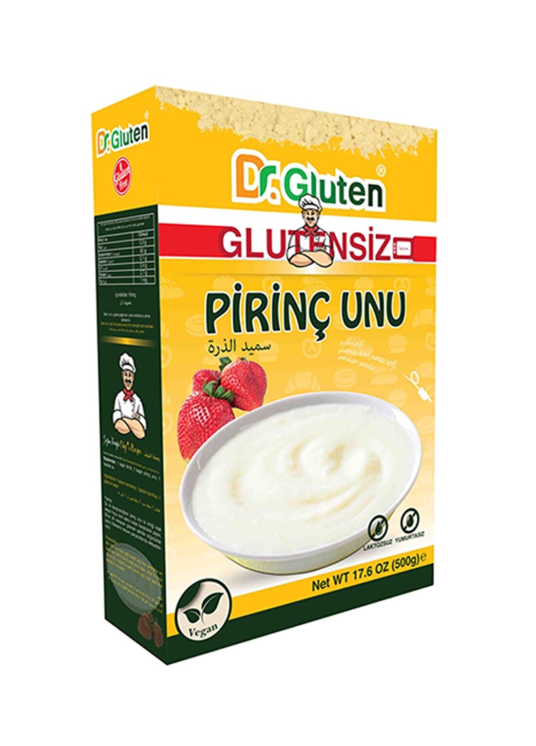 Dr. Gluten Pirinç Unu 500 Gr