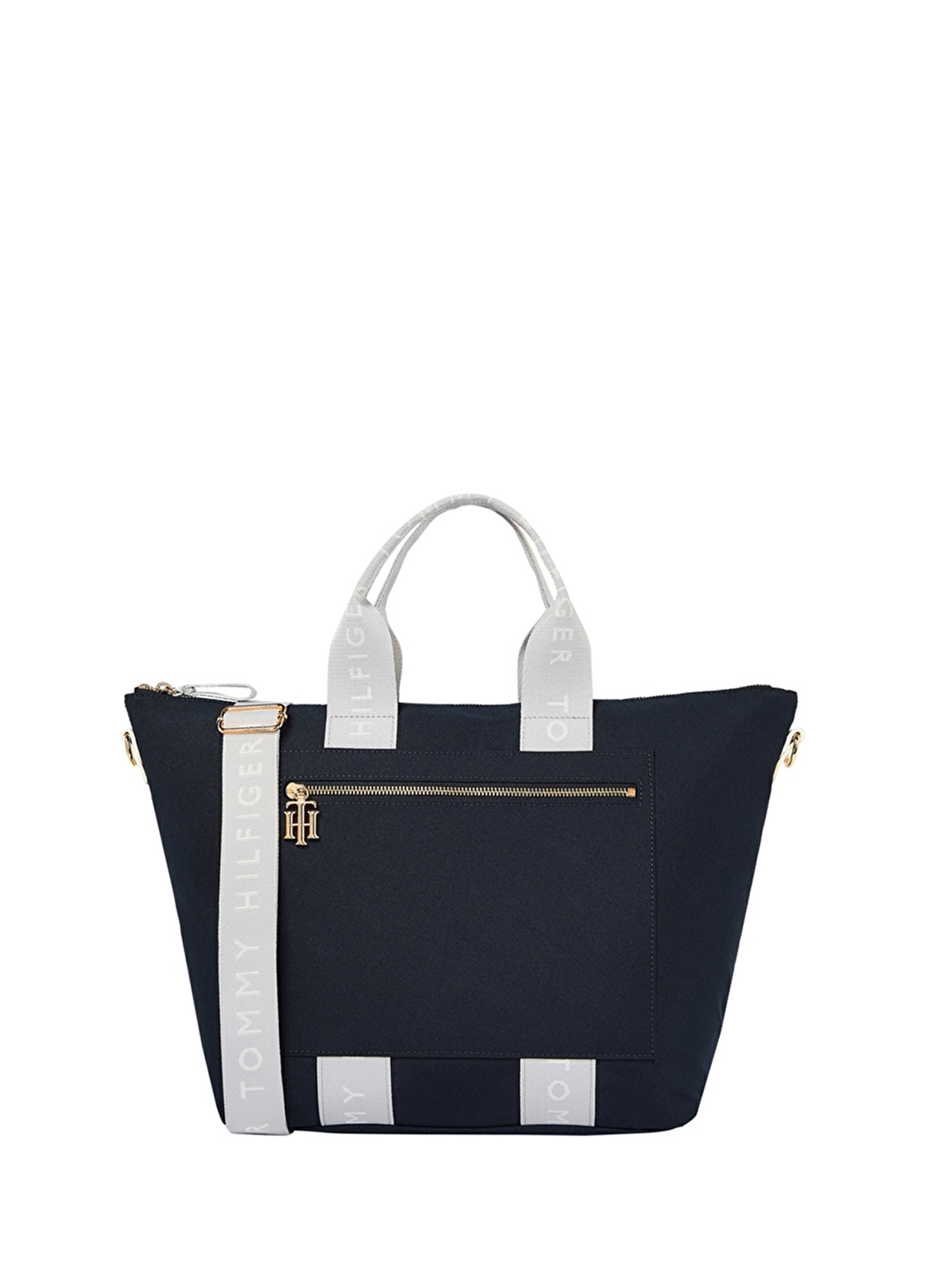 Tommy Hilfiger 32X2x14 Lacivert Kadın Tote Çanta AW0AW11359DW5