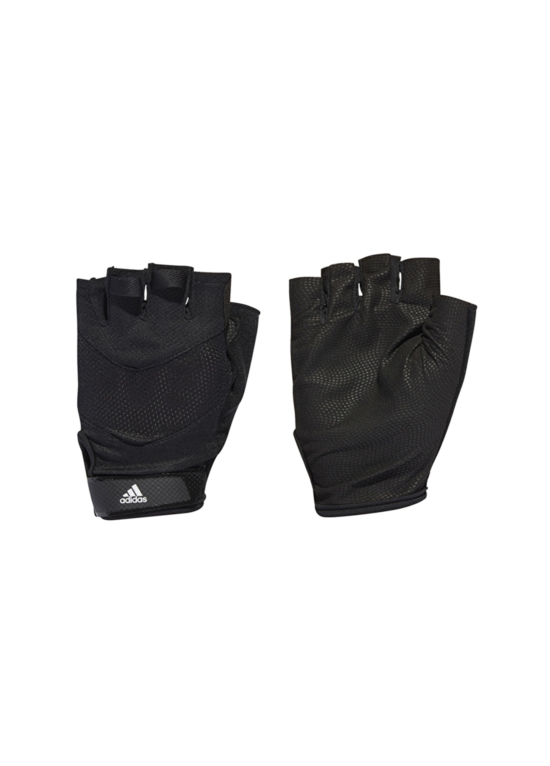 Adidas Siyah - Beyaz Fitness Eldiveni HA5554 TRAINING GLOVE