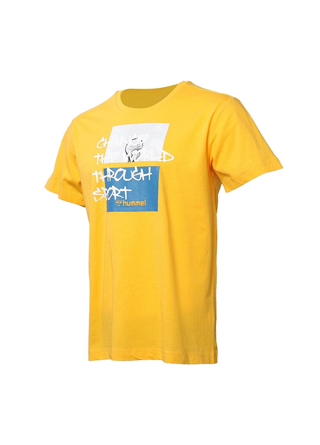 Hummel POINTTAL Koyu Sarı Erkek T-Shirt 911532-2105