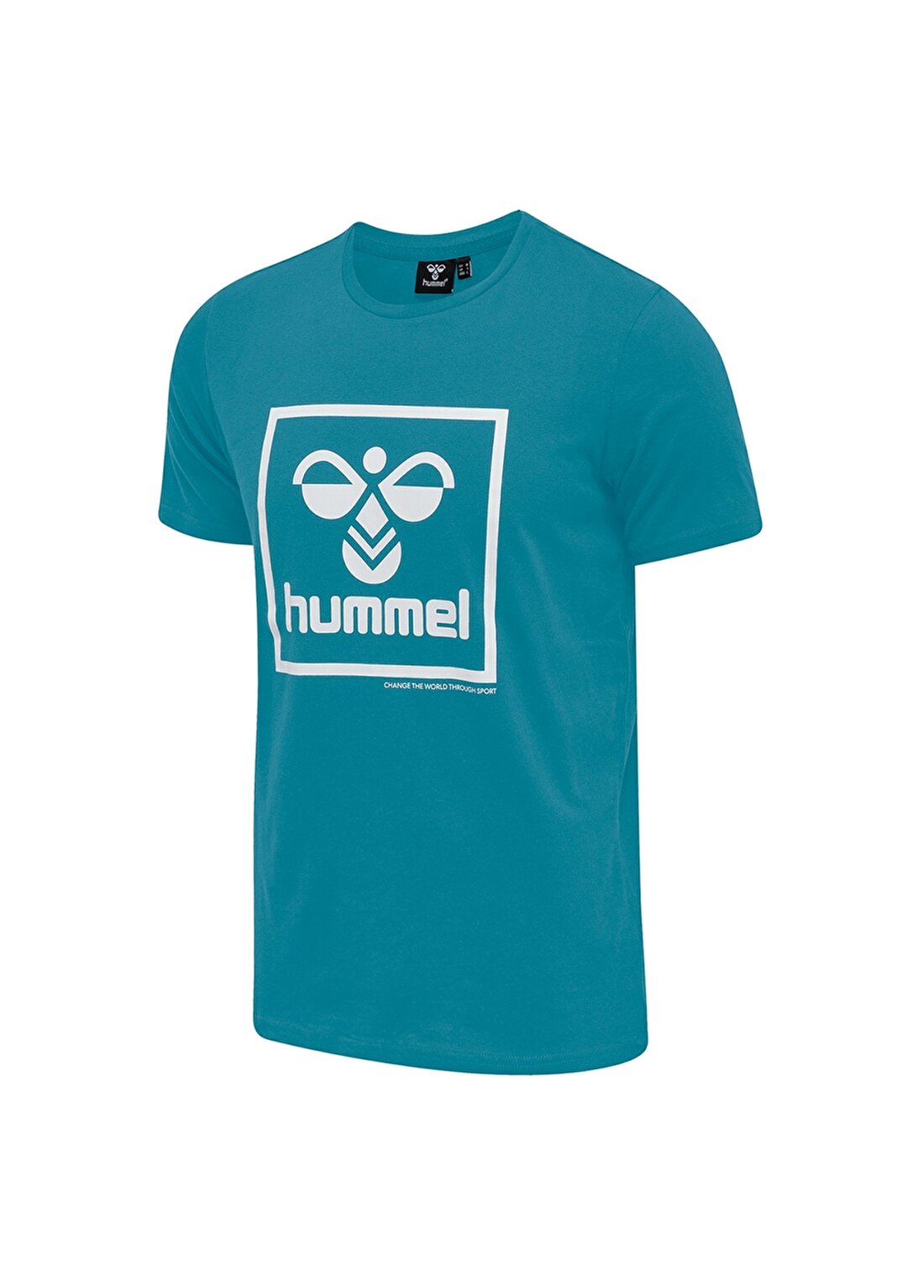 Hummel T-ISAM Turkuaz Erkek T-Shirt 911558-5519