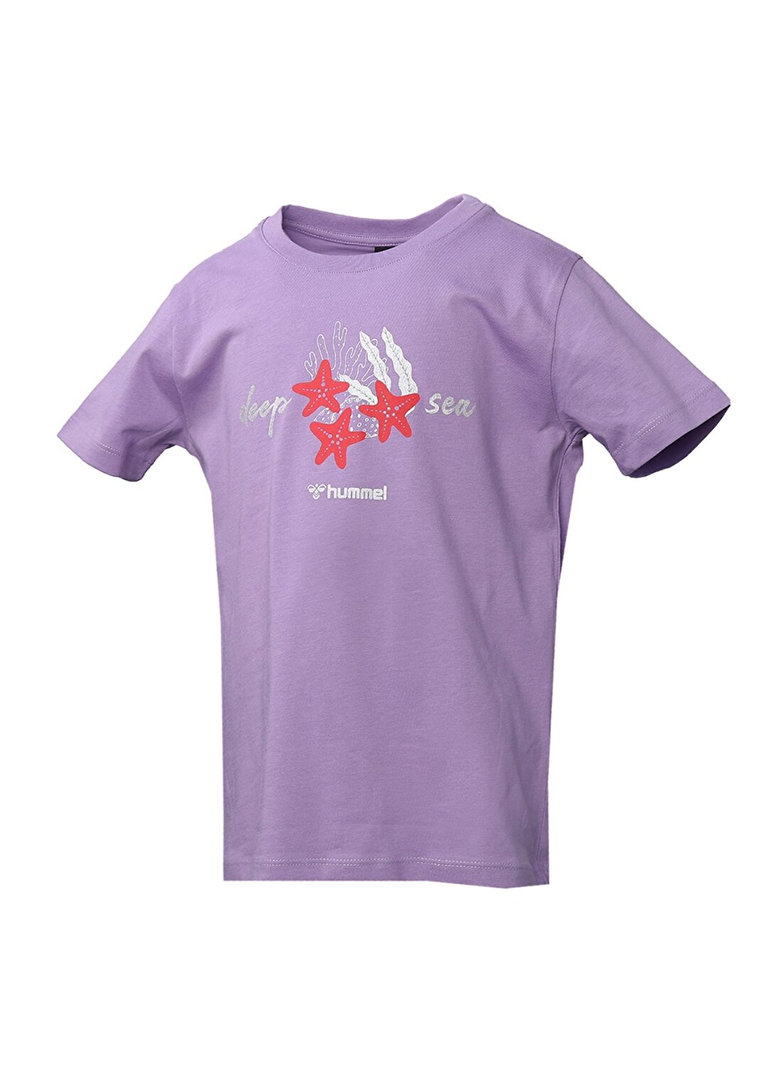Hummel ASTERIODA T-SHIRT S/S Mor Kız Çocuk T-Shirt 911470-2102