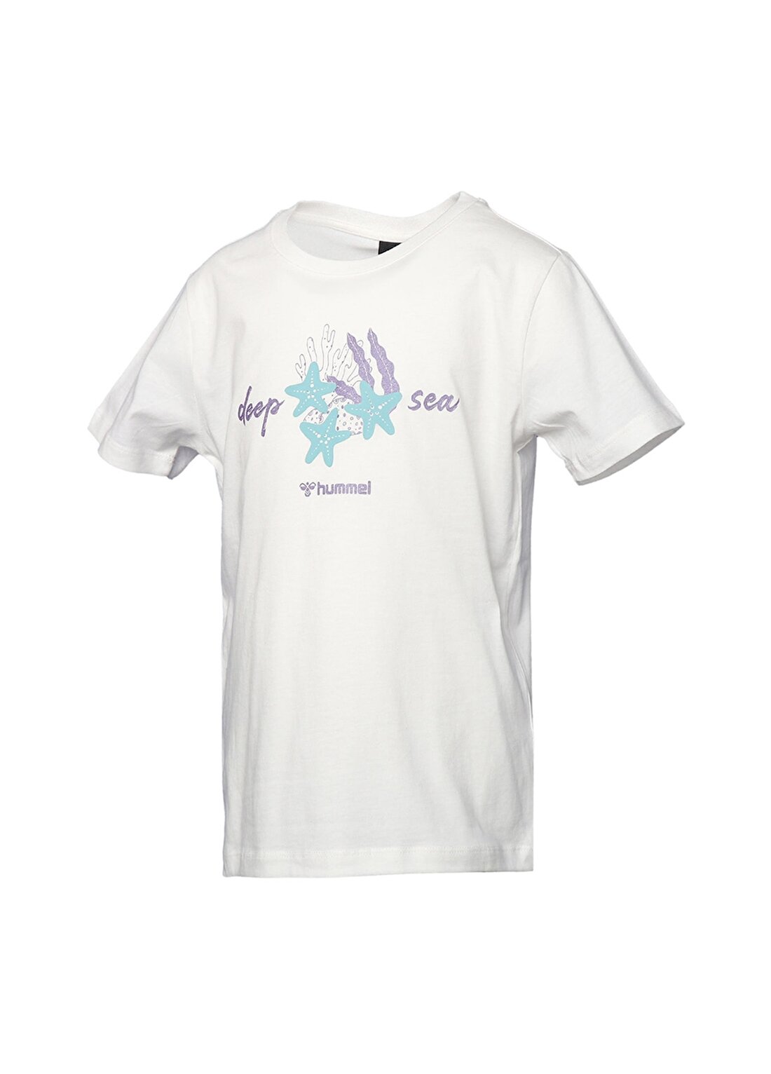 Hummel ASTERIODA T-SHIRT S/S Beyaz Kız Çocuk T-Shirt 911470-9003
