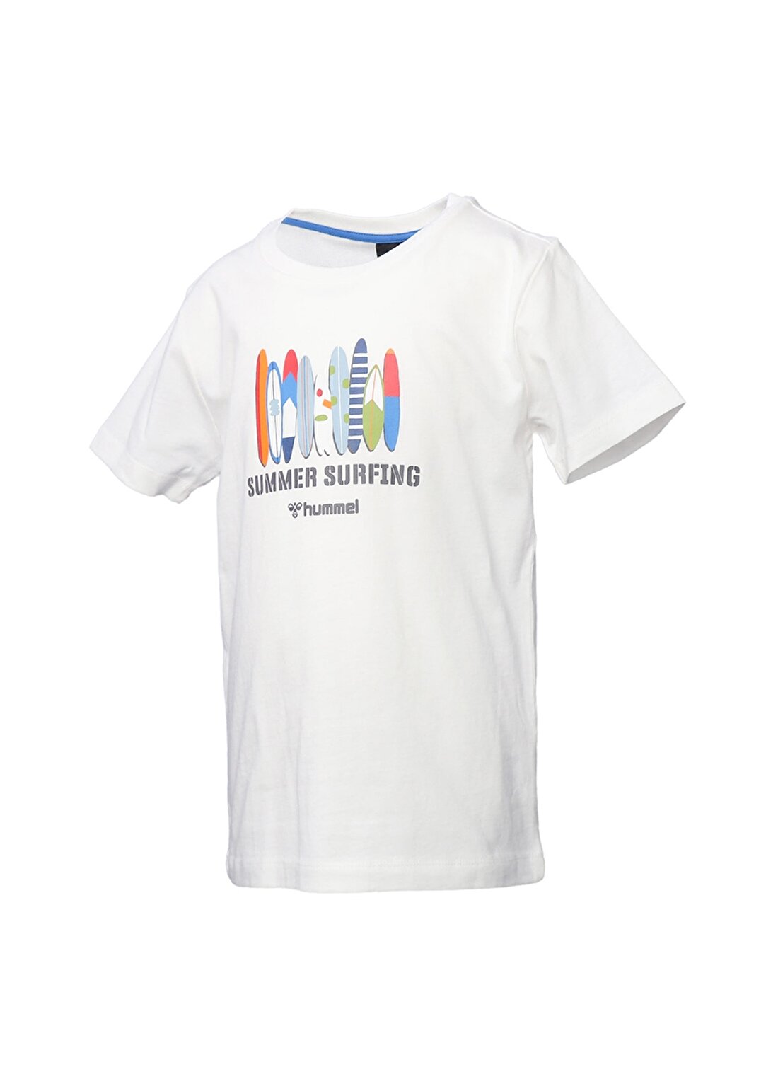Hummel LEVI Beyaz Erkek Çocuk T-Shirt 911516-9003