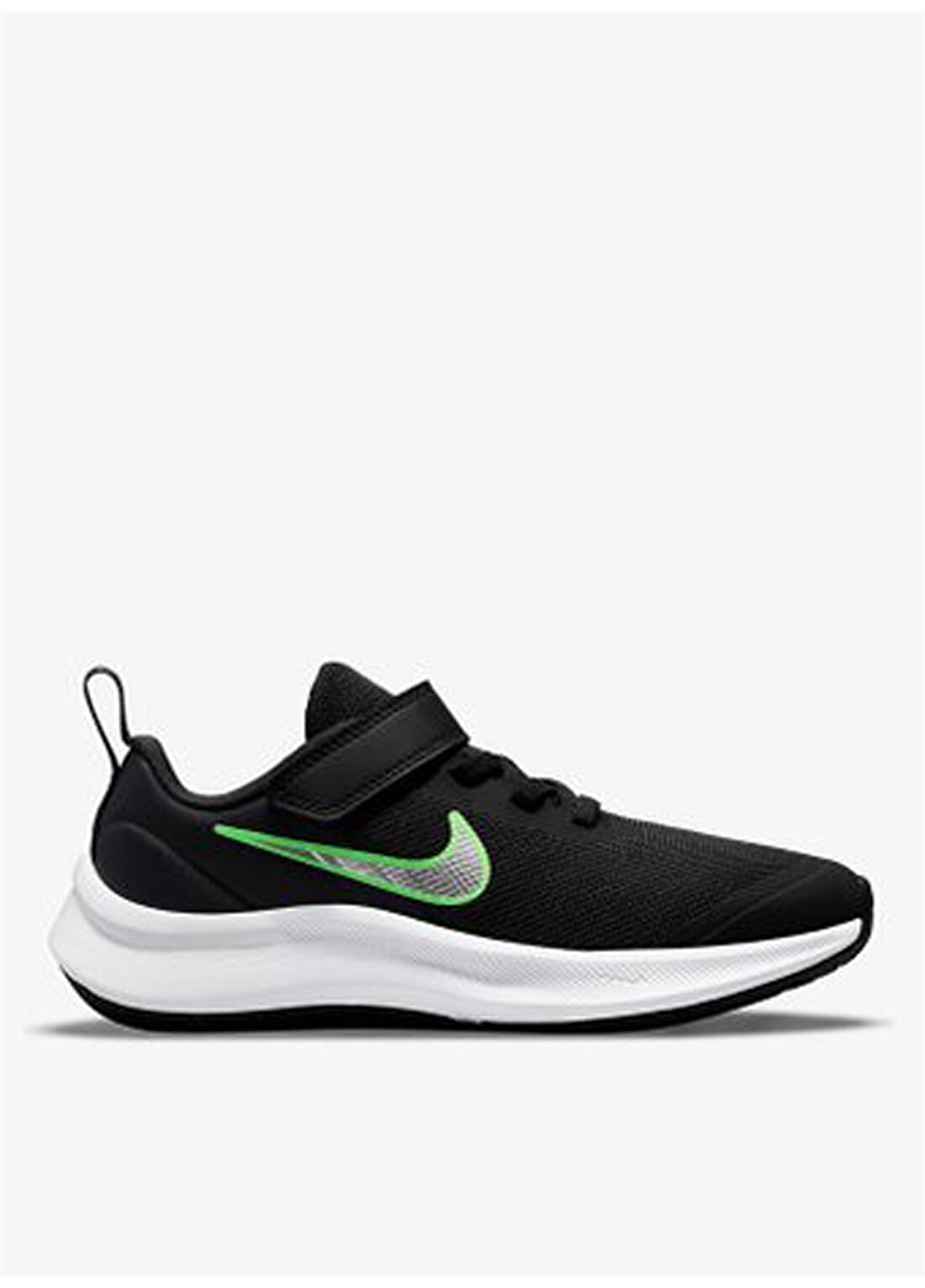Nike Siyah - Gri - Gümüş Erkek Çocuk Yürüyüş Ayakkabısı DA2777 NIKE STAR RUNNER 3 (PSV)