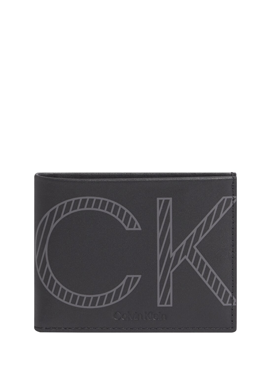 Calvin Klein 9X11x2,5 Siyah Erkek Cüzdan XL MONO BIFOLD 6CC WBILL