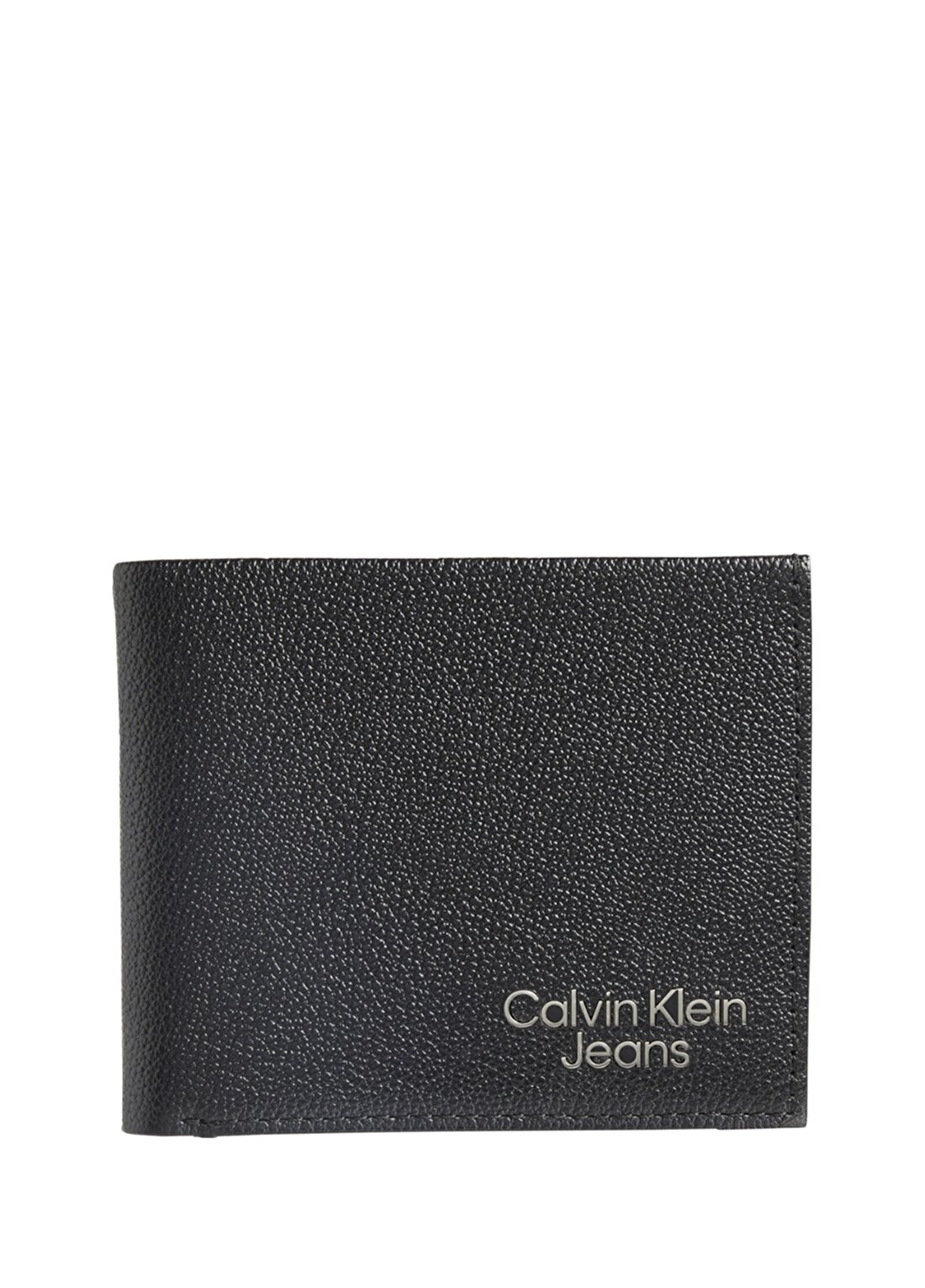 Calvin Klein Siyah Erkek Cüzdan MICRO PEBBLE BIFOLD