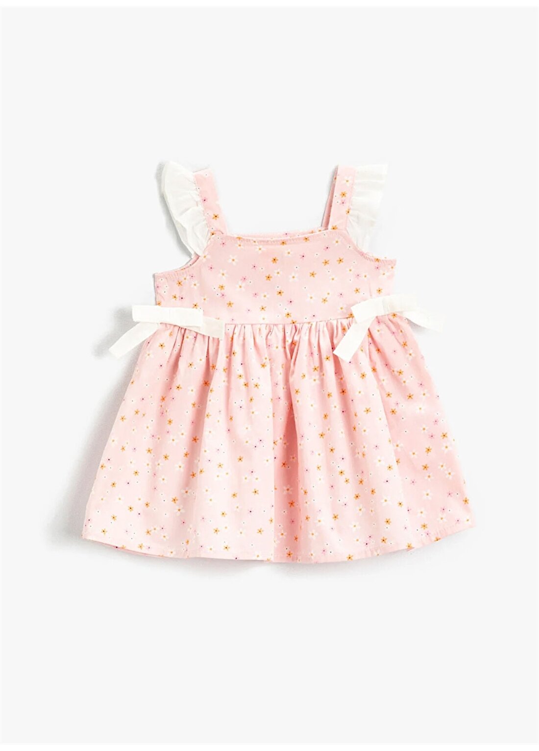 Koton Düz Çok Renkli Bebek Elbise 2SMG80005AW