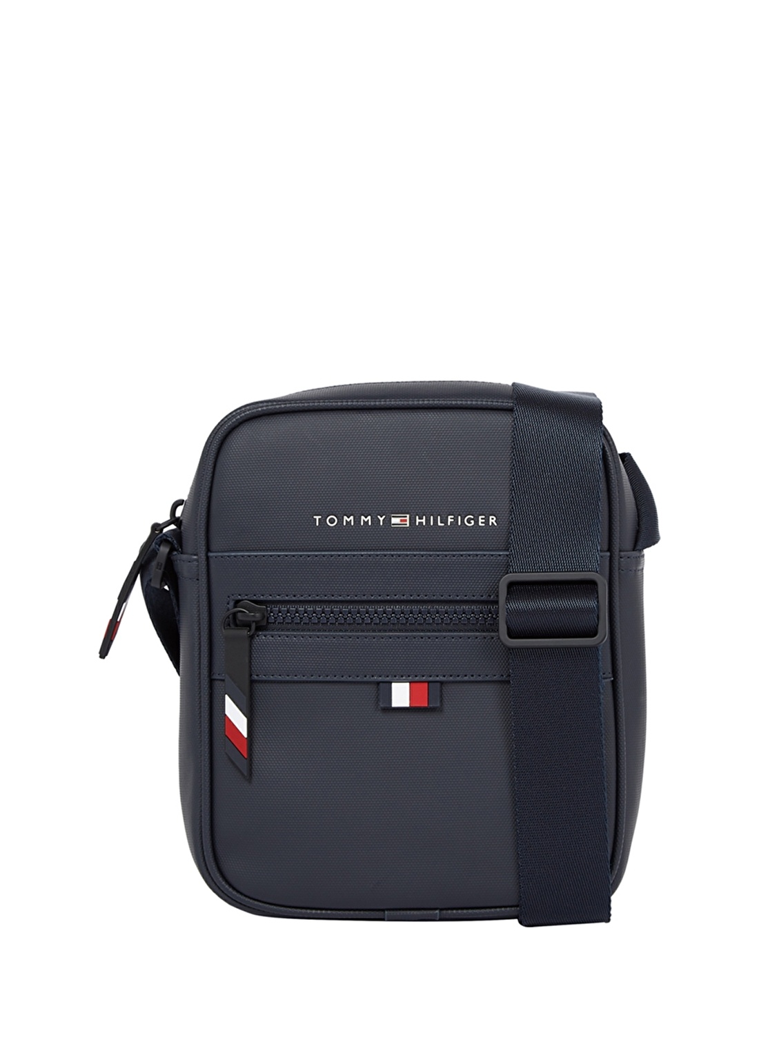 Tommy Hilfiger 21X2x6 Poliüretan Lacivert Erkek Postacı Çantası AM0AM08422DW5