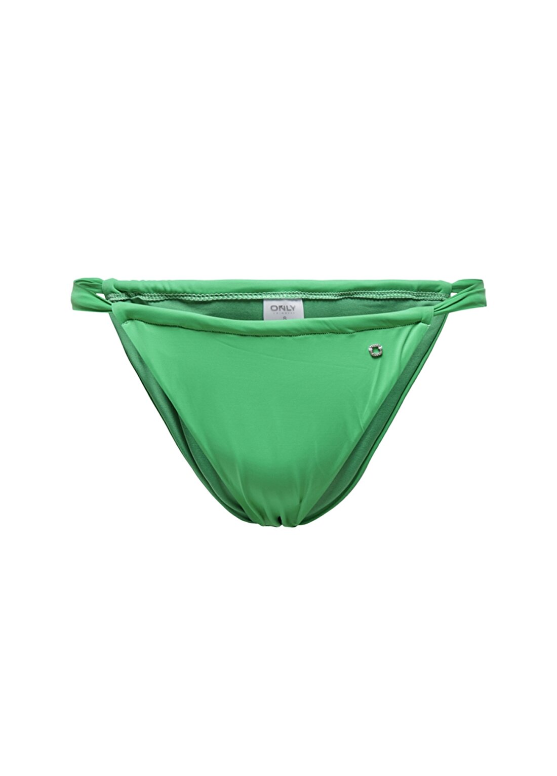 Only Onlelina Slip Normal Kalıp Düz Mint Yeşili Kadın Bikini Alt