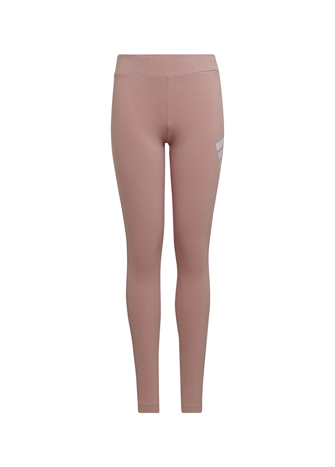 Adidas Lastikli Düz Pembe Kız Çocuk Tayt - HD4386 G 3Bar Tight