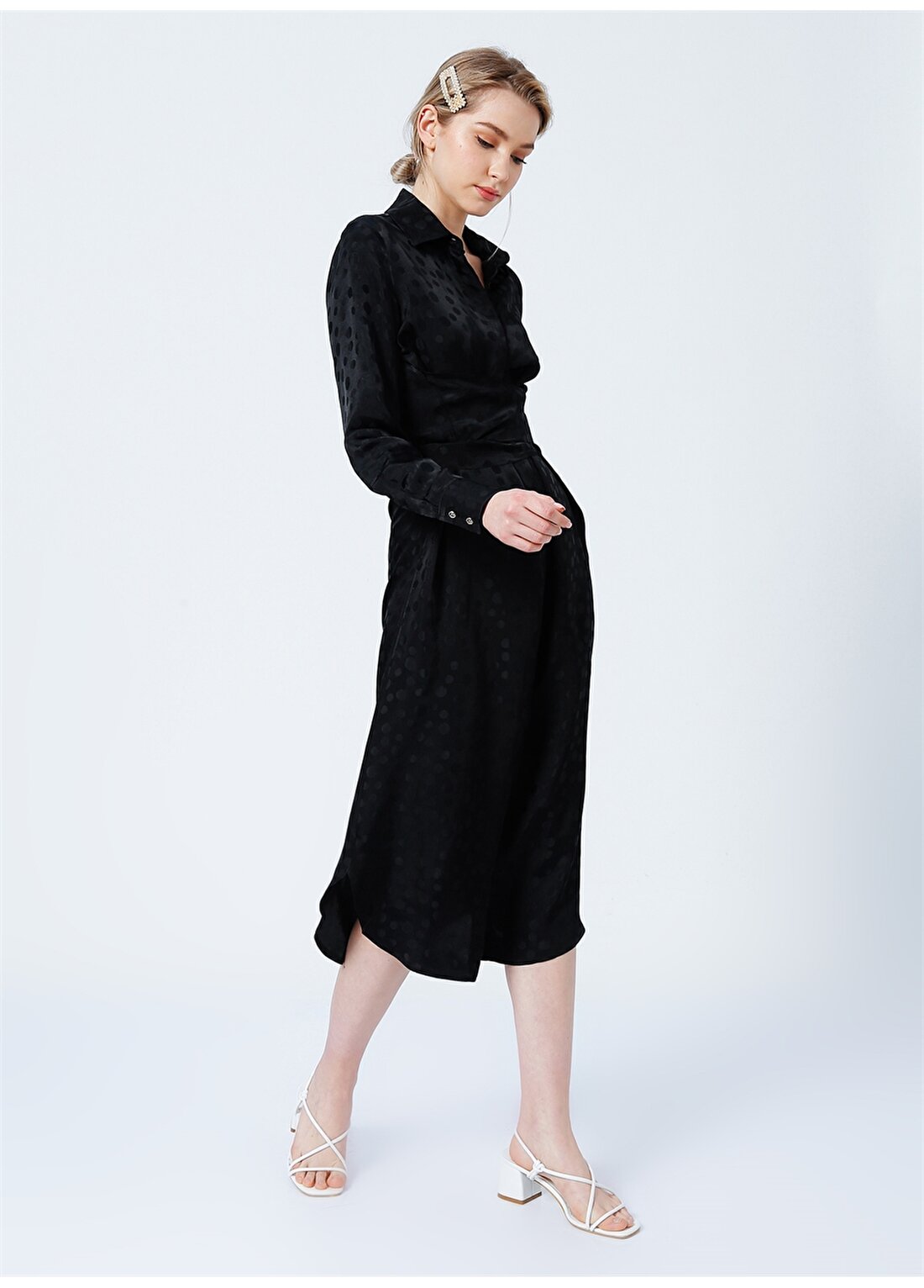 Pierre Cardin Eyma Siyah Kadın Elbise