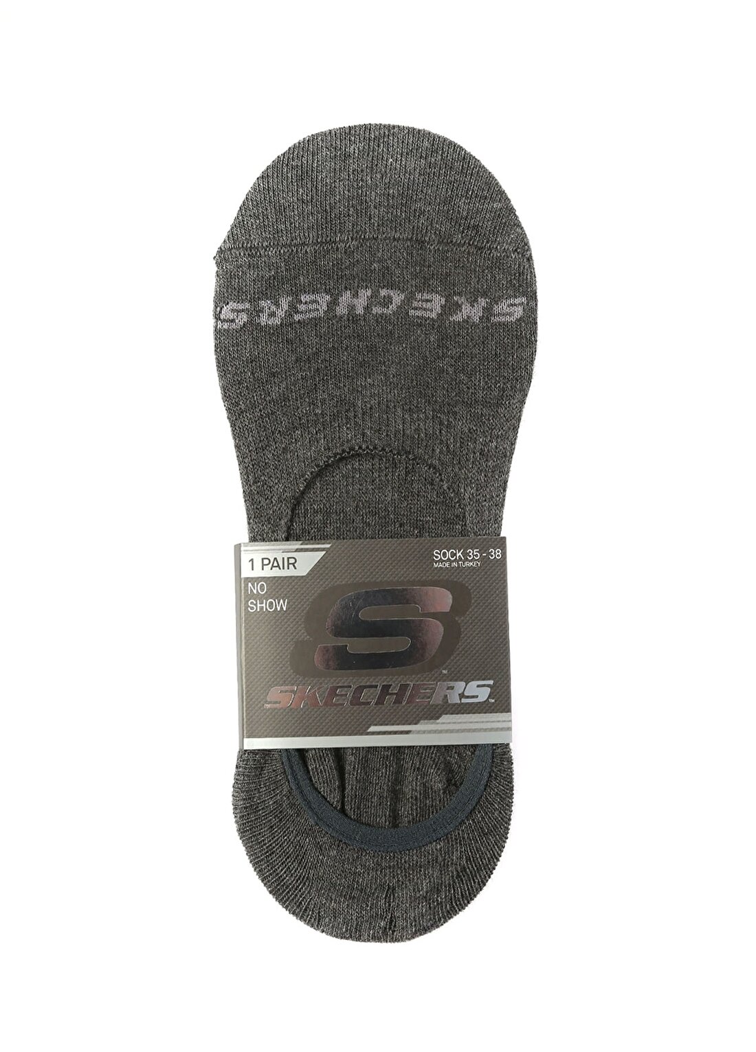 Skechers Siyah Unisex Çorap S221487-003 Socks U No Show Sock