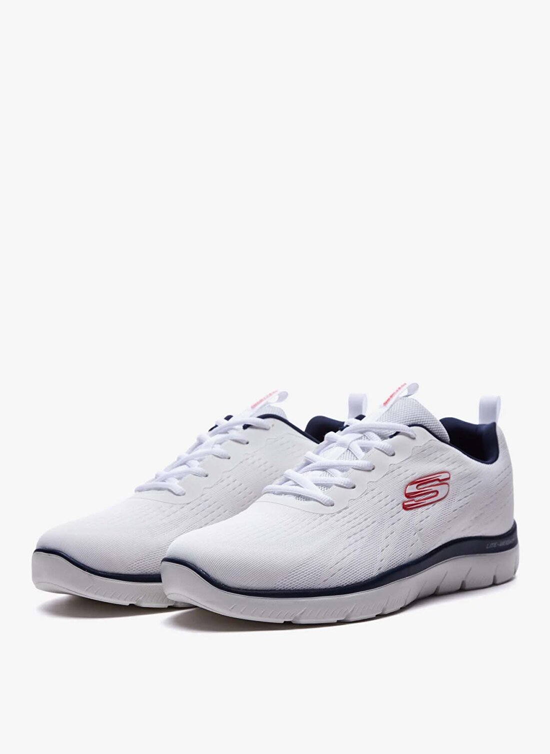 Skechers Beyaz - Lacivert Erkek Lifestyle Ayakkabı 232395TK WNV SUMMITS