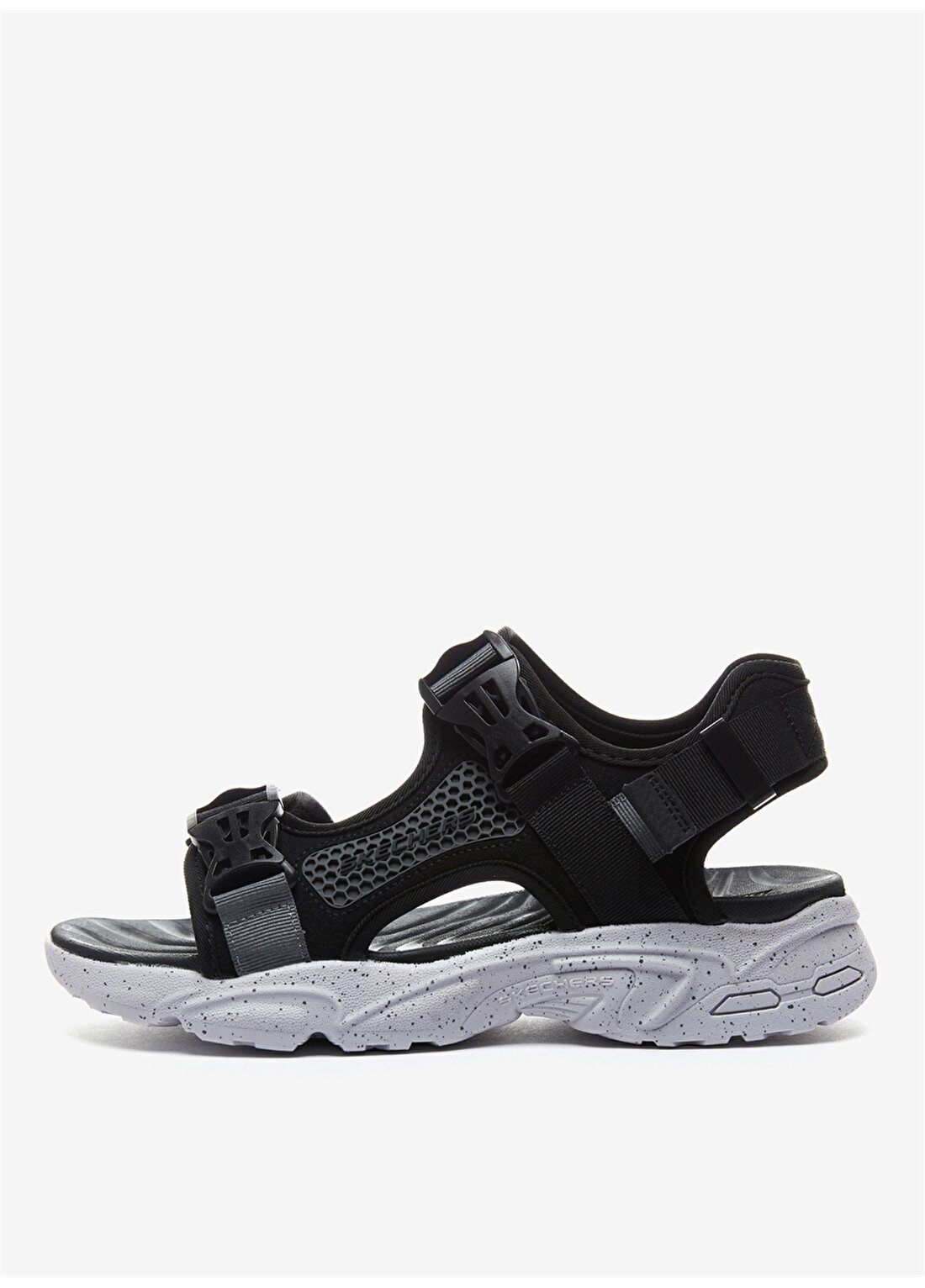 Skechers 237396 Bkgy Stamina Sandal Siyah - Gri Erkek Sandalet