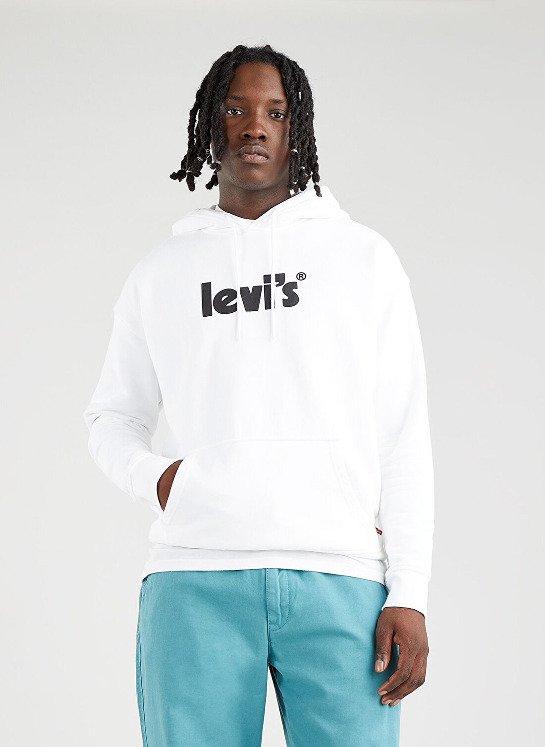 Levis A2639-0002 Lse_T2 Relaxed Graphic Kapüşonlu  Relaxed   Erkek Sweatshirt