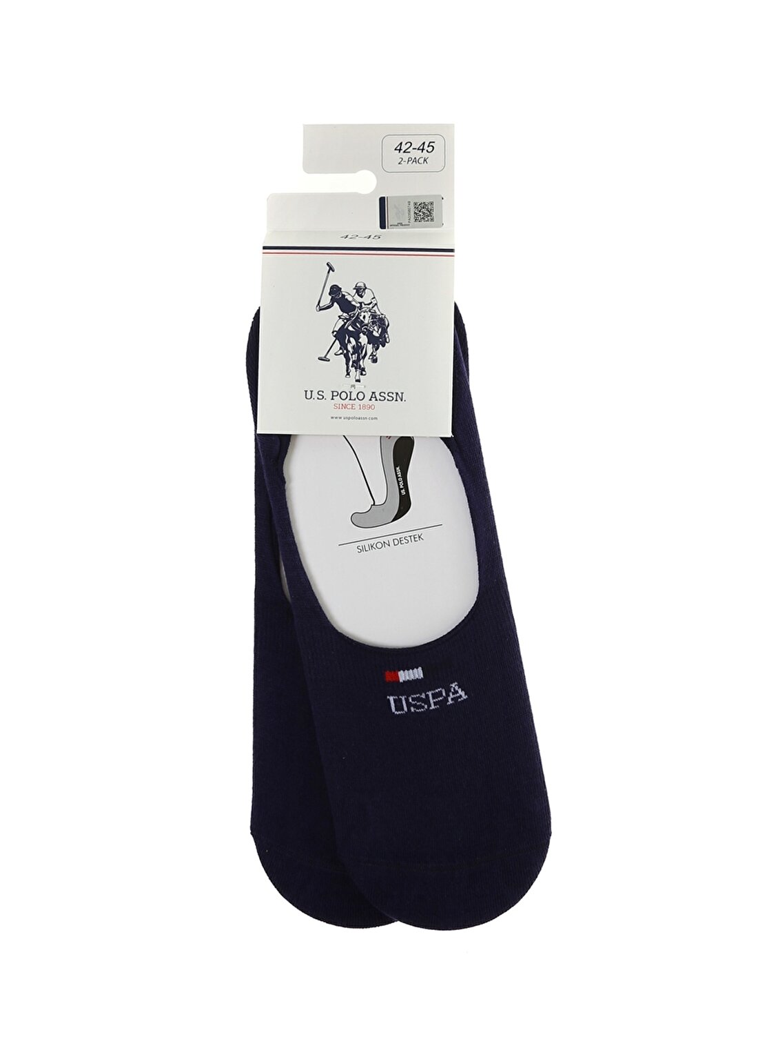 U.S. Polo Assn. 2'Li Lacivert Erkek Çorap 2'Lİ PAKET