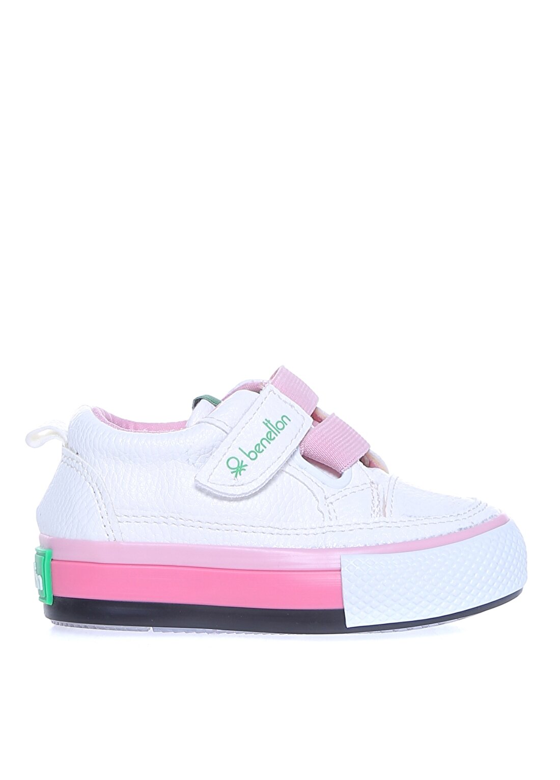 Benetton Beyaz - Pembe Bebek Yürüyüş Ayakkabısı BN-30445 177