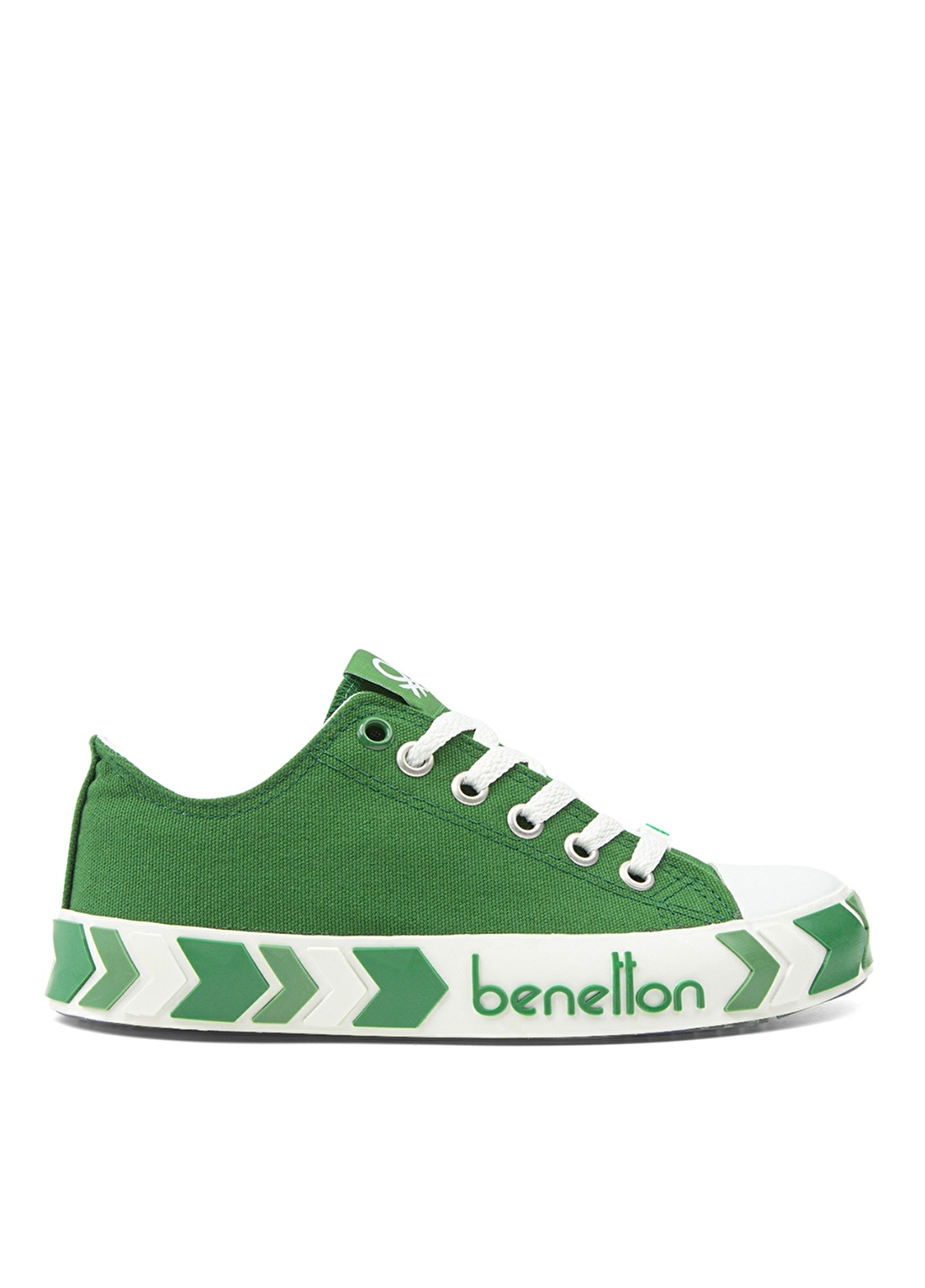 Benetton Yeşil Erkek Çocuk Keten Yürüyüş Ayakkabısı BN-30633 91