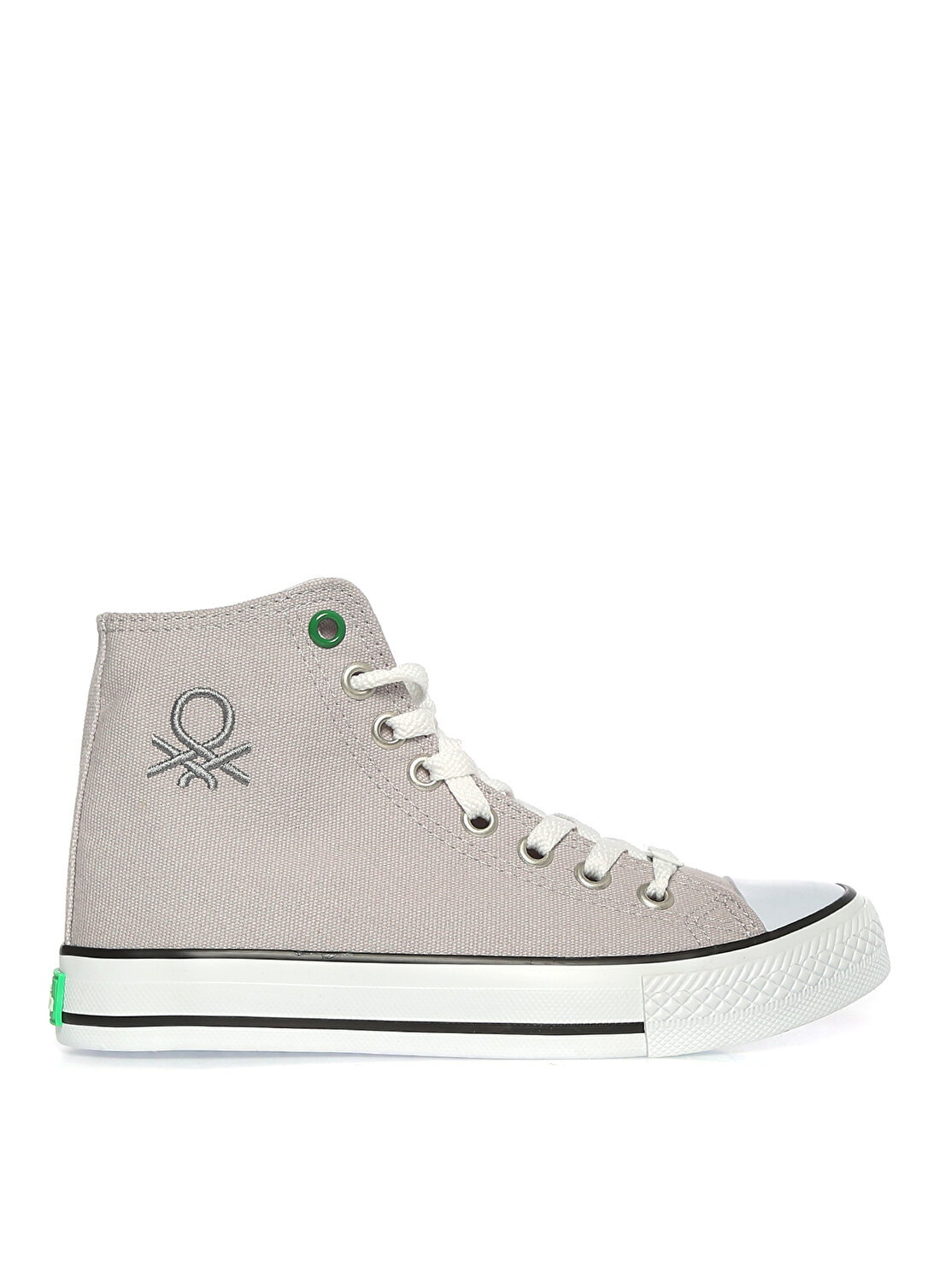 Benetton Gri Kadın Sneaker BN-30628 