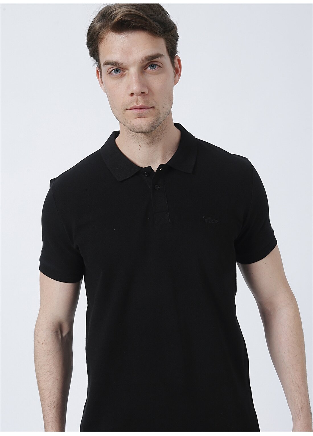 Lee Cooper Pike Siyah Erkek Polo T-Shirt 222 LCM 242057 TWINS SIYAH