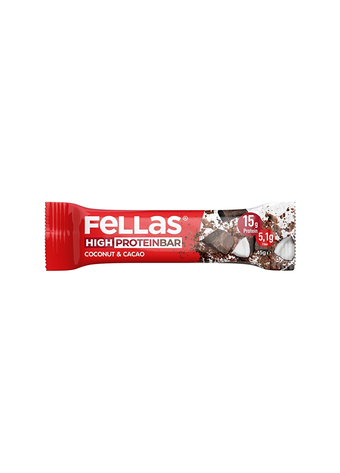 Fellas Kuruyemiş Bar Hindistan Cevizi Ve Kakao 45G