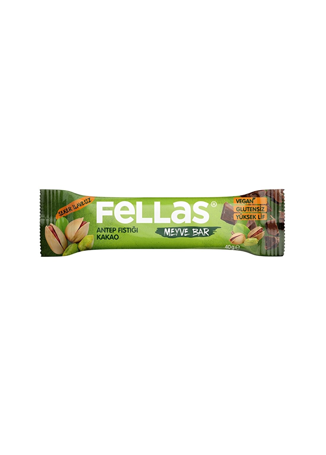 Fellas Meyve Bar - Antep Fıstığı Ve Kakao (40 G)