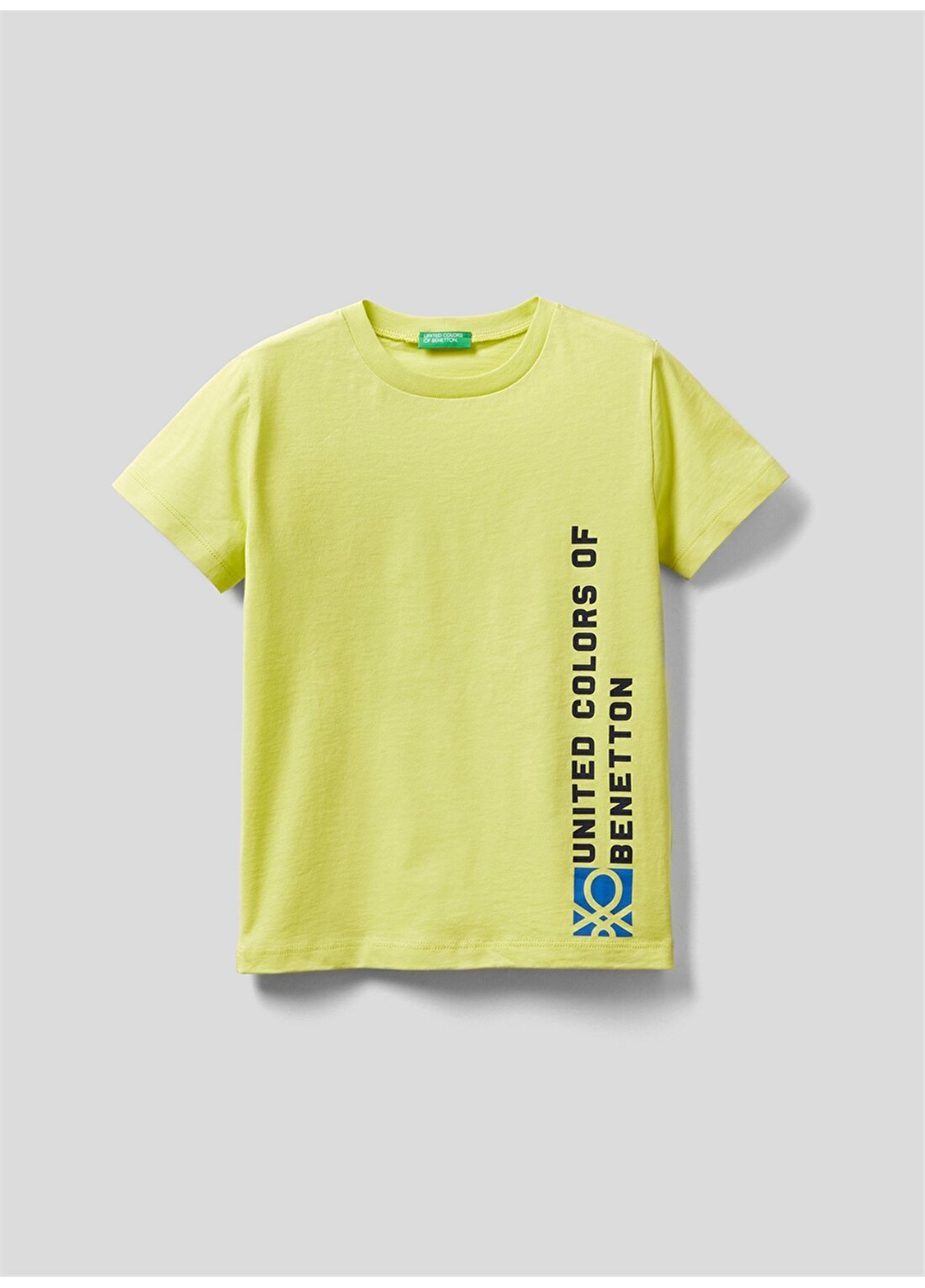 Benetton Açık Yeşil Erkek Çocuk T-Shirt 3I1XC103J