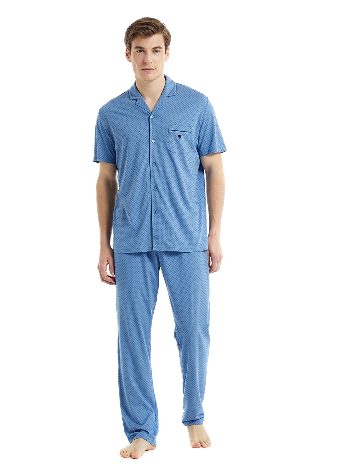 Blackspade Mavi Erkek Pijama Takımı 30813