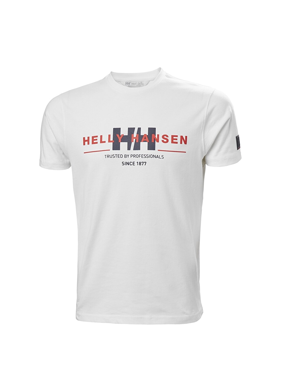 Helly Hansen O Yaka Beyaz Erkek T-Shirt RWB GRAPHIC T-SHIRT