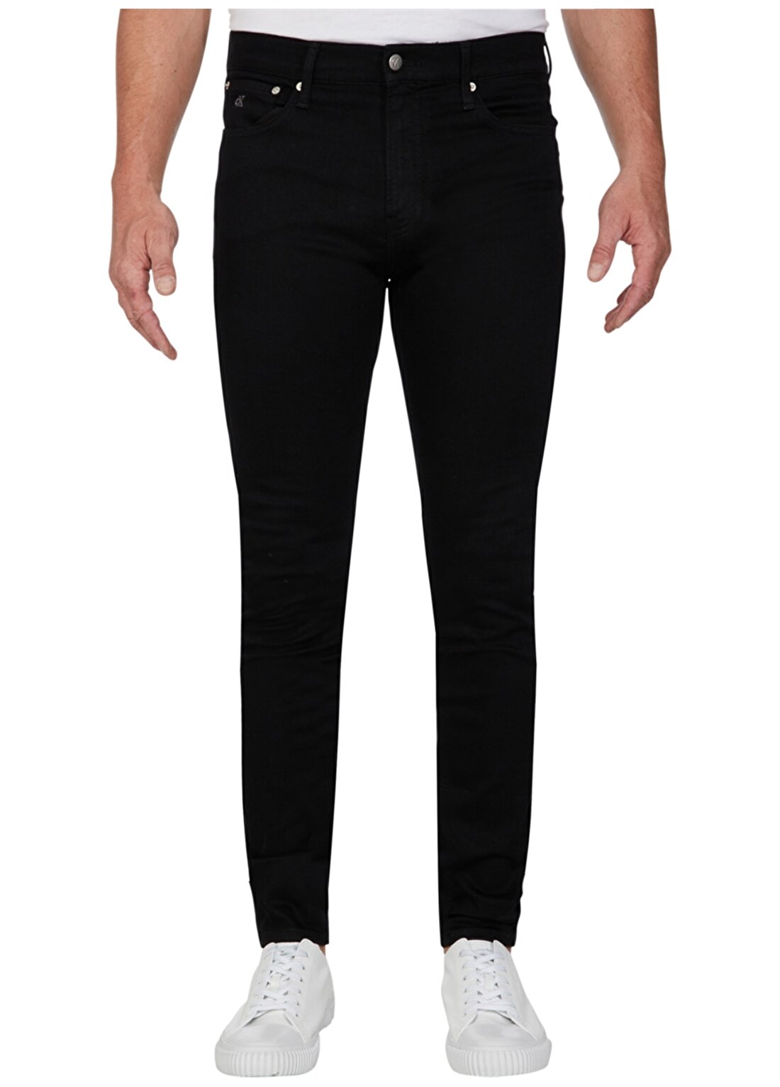 Calvin Klein Jeans Erkek Düz Denim Pantolon J30J315352-1BY SUPER SKINNY