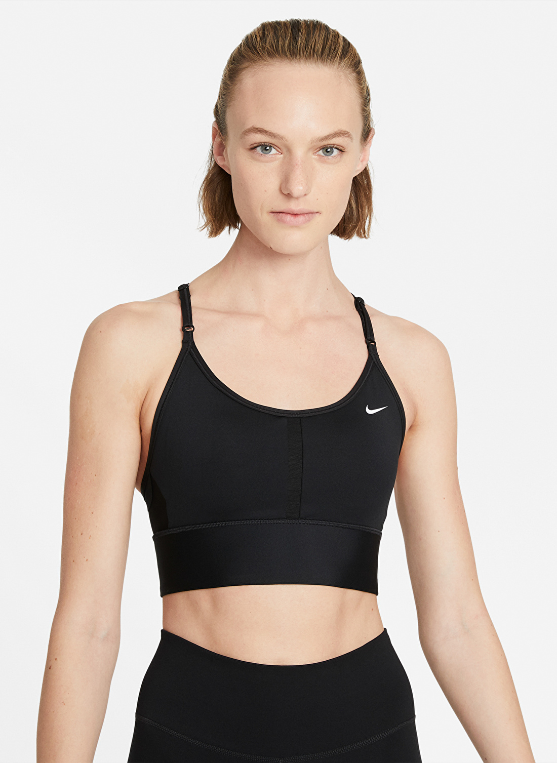 Nike Siyah Sporcu Sütyeni DB8765-010 W NK DF INDY LL BRA