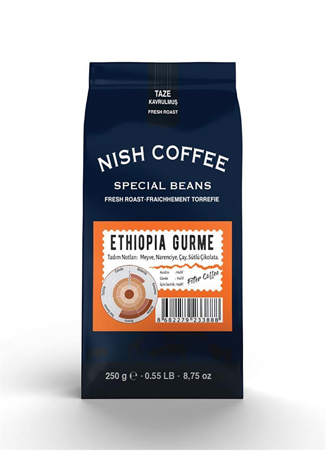 Nish Gurme Seri Etiyopya 250 Gr Kahve