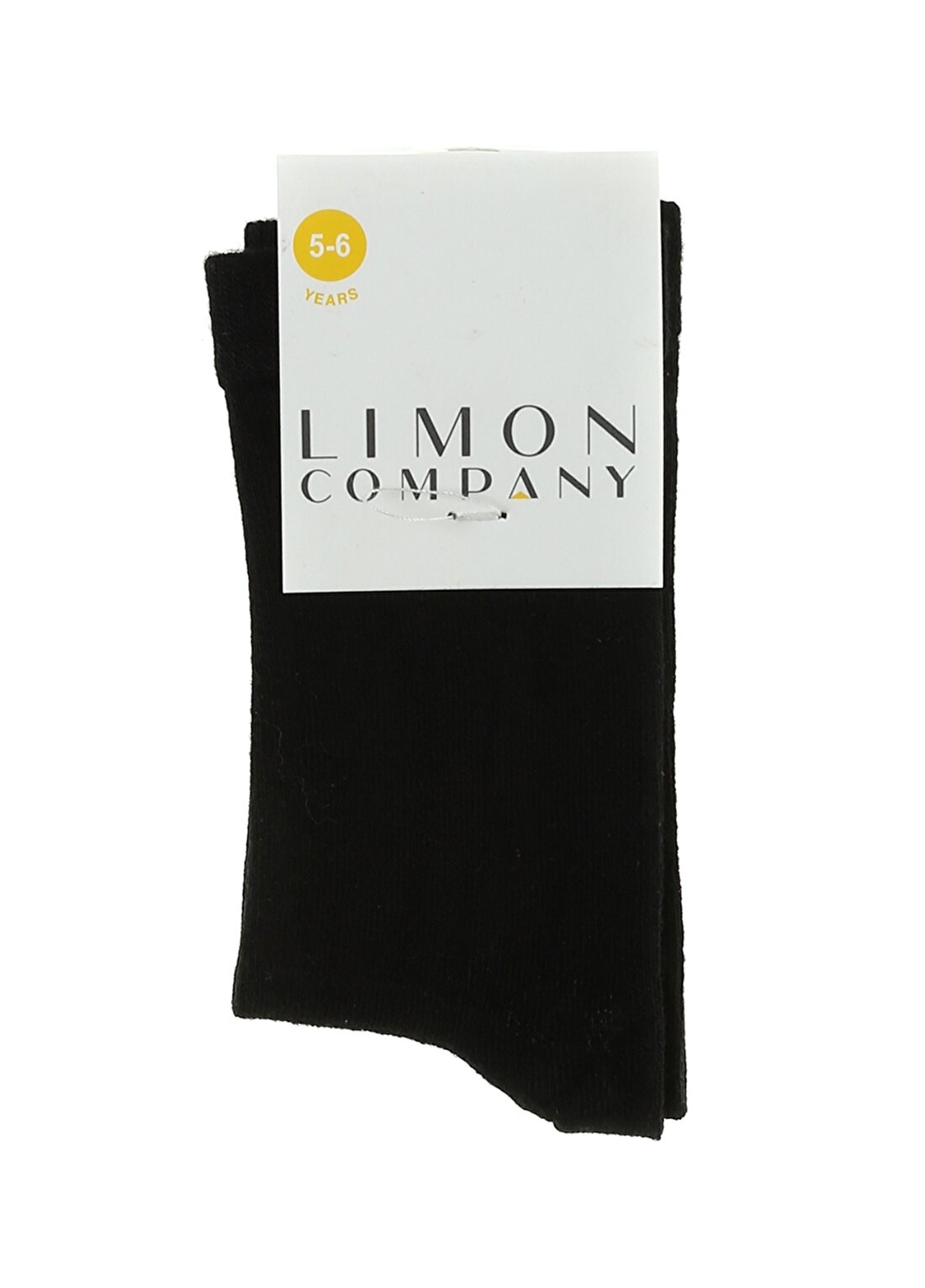 Limon Siyah Erkek Çocuk Soket Çorap - BAMBU1495