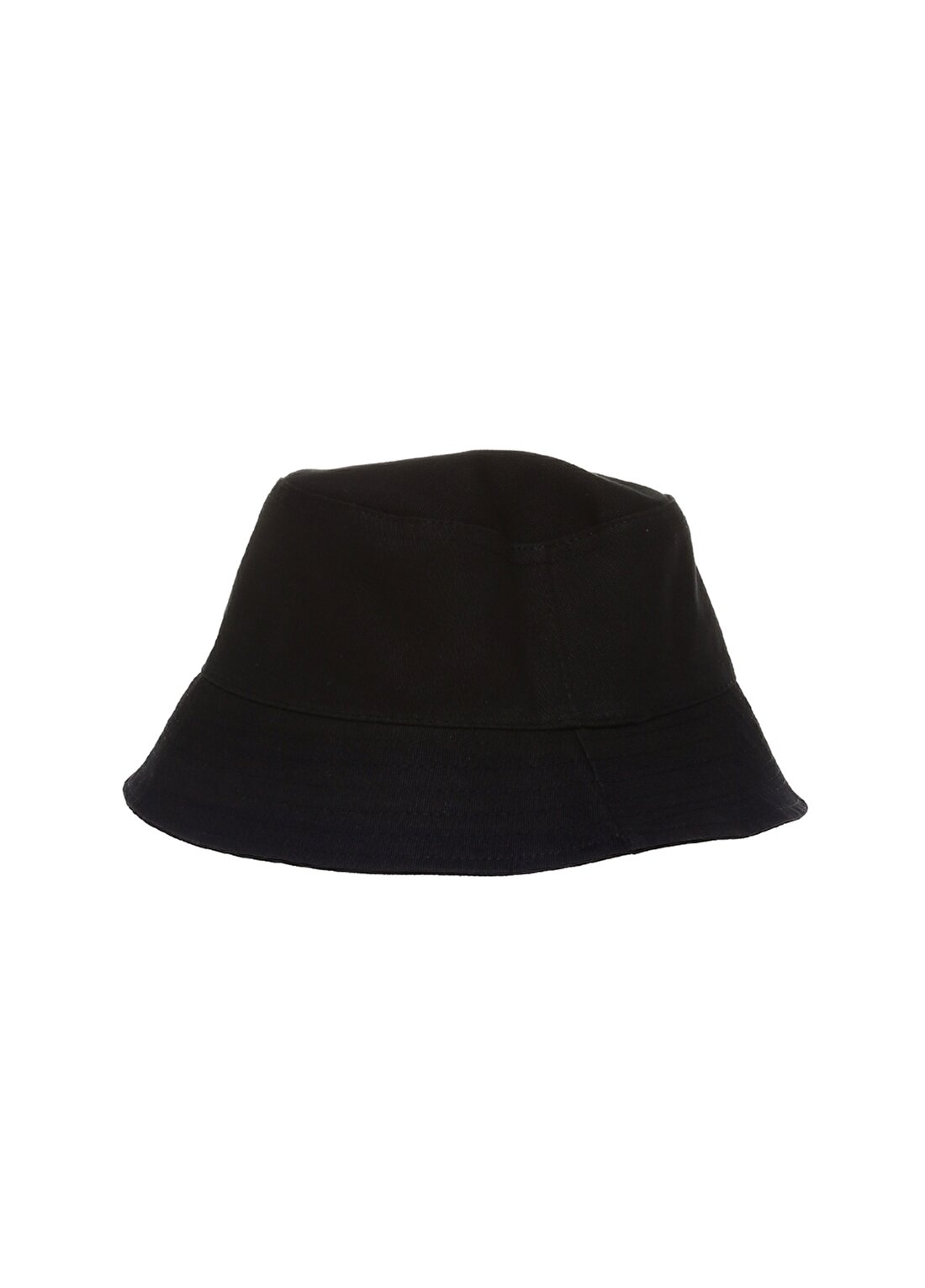 Big White Siyah Unisex Şapka Napa Bucket Balıkçı Siyah Şapka