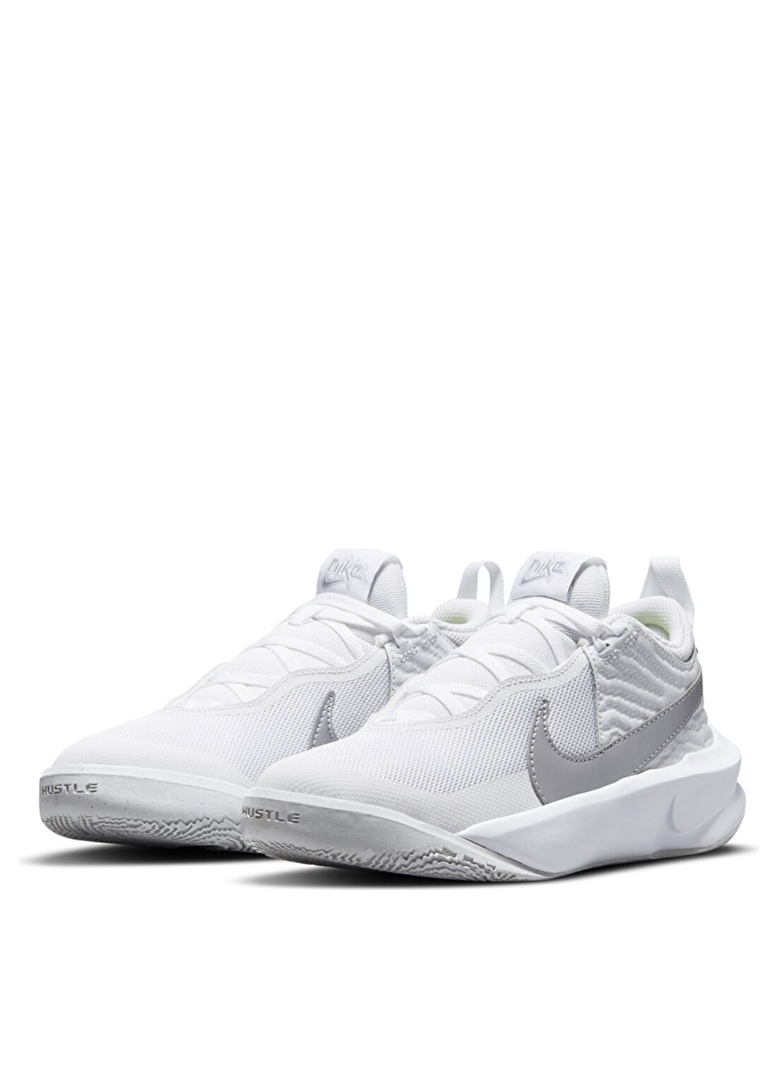 Nike Beyaz Erkek Çocuk Basketbol Ayakkabısı