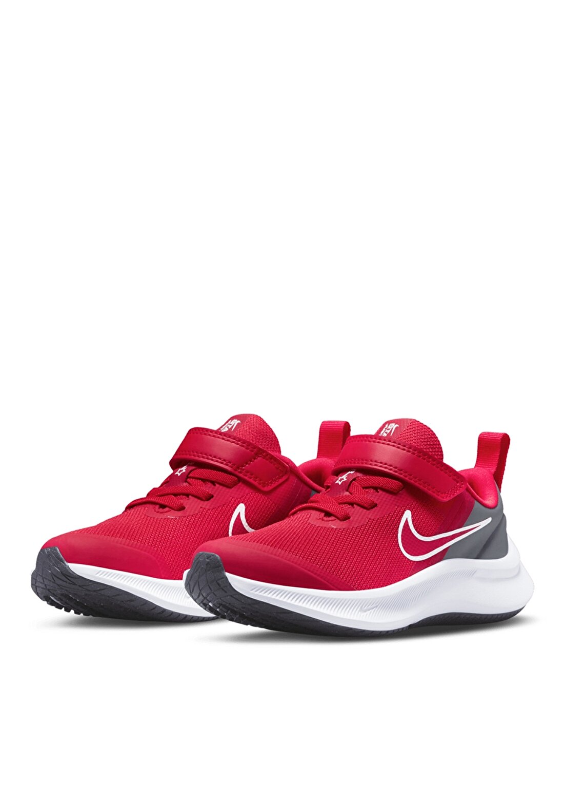 Nike Kırmızı - Pembe Kız Çocuk Yürüyüş Ayakkabısı DA2777-607 NIKE STAR RUNNER 3 (PSV)