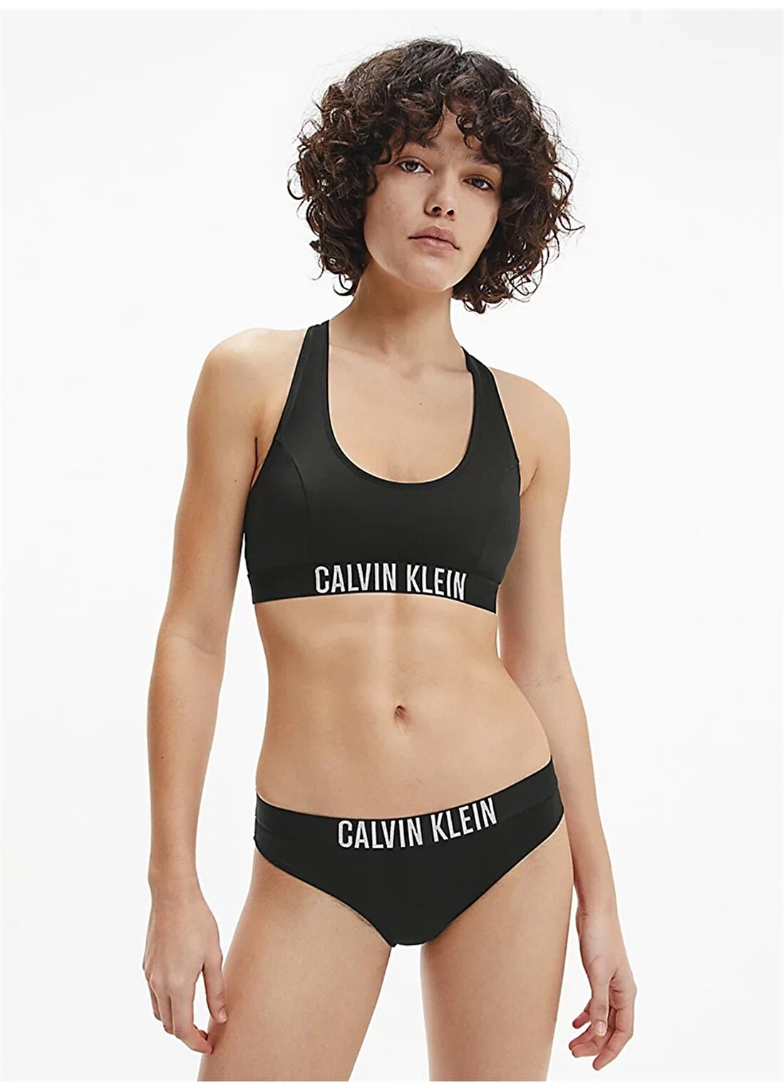 Calvin Klein Siyah Kadın Bikini Alt KW0KW01859BEH
