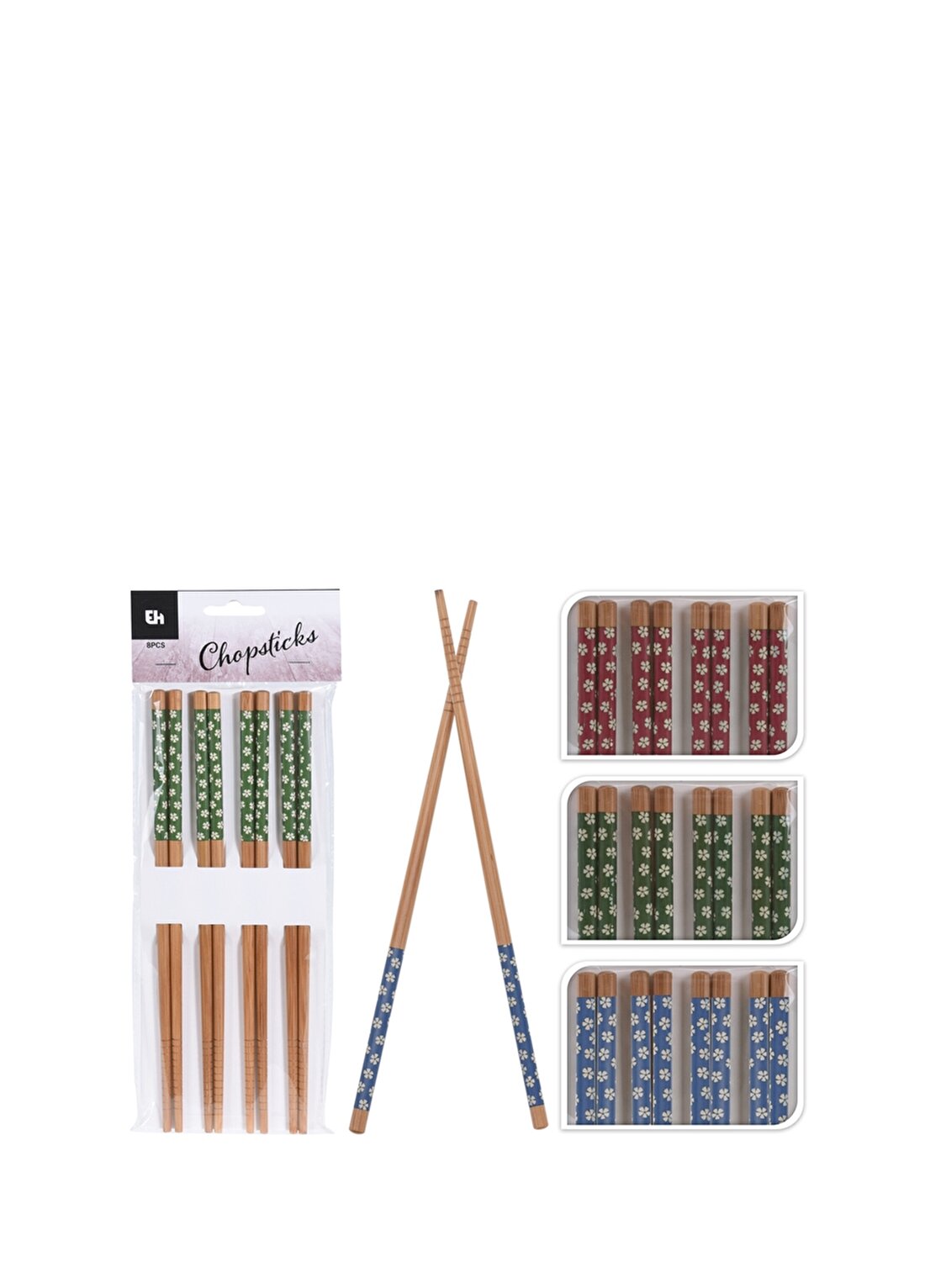 Boyner Evde 8 Parça Bambu Chopstick Seti