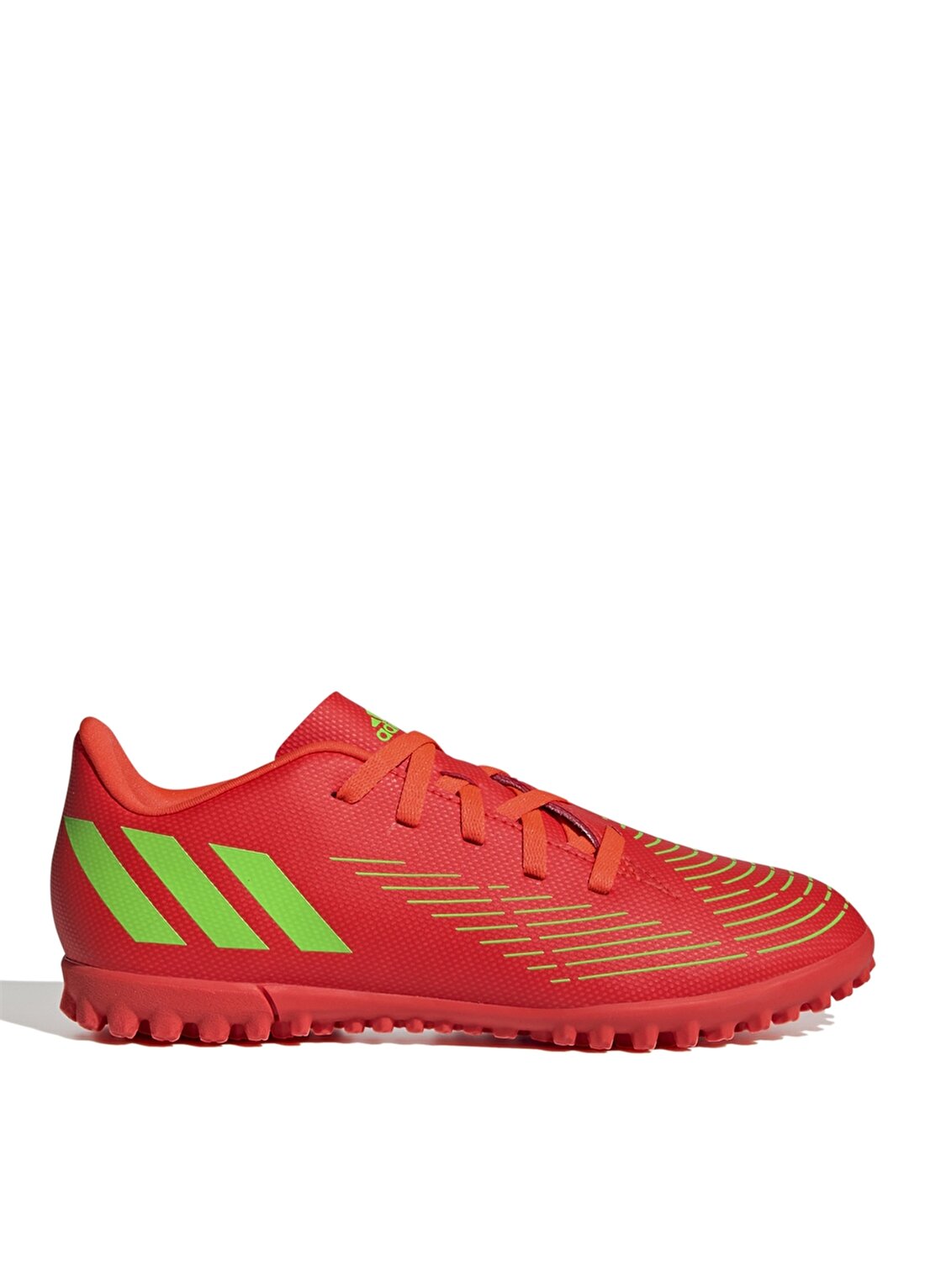 Adidas Kırmızı - Yeşil Erkek Çocuk Halı Saha Ayakkabısı GV8495 PREDATOR EDGE.4 TF J