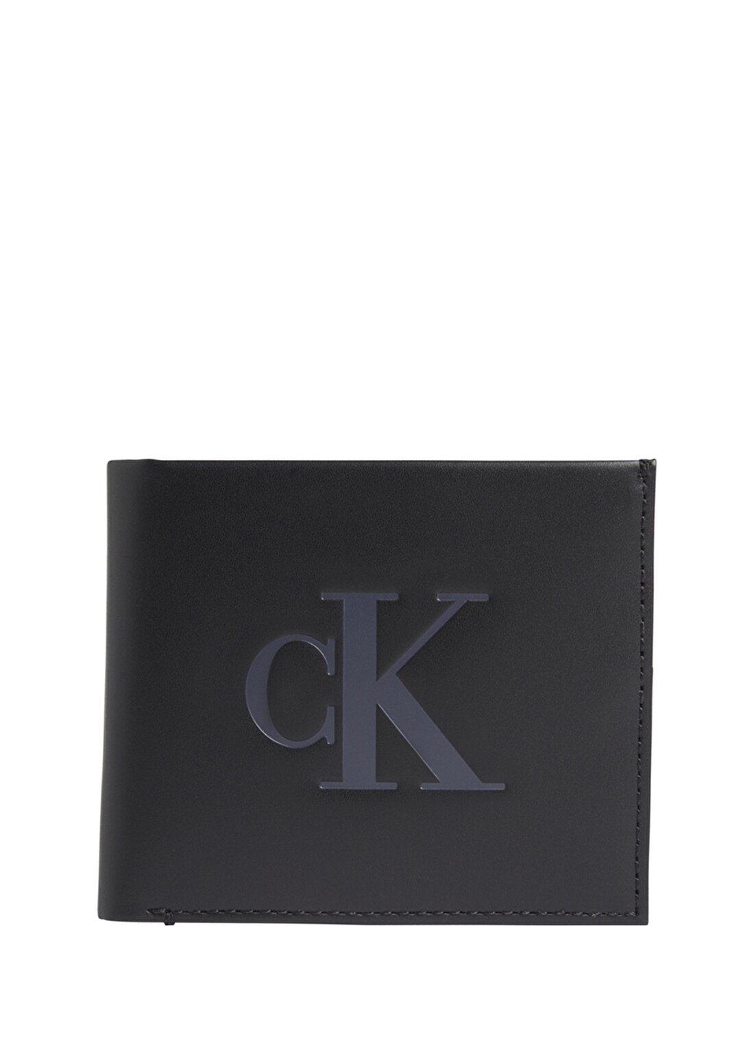 Calvin Klein Siyah Erkek Cüzdan MONOGRAM SOFT BIFOLD W/COIN