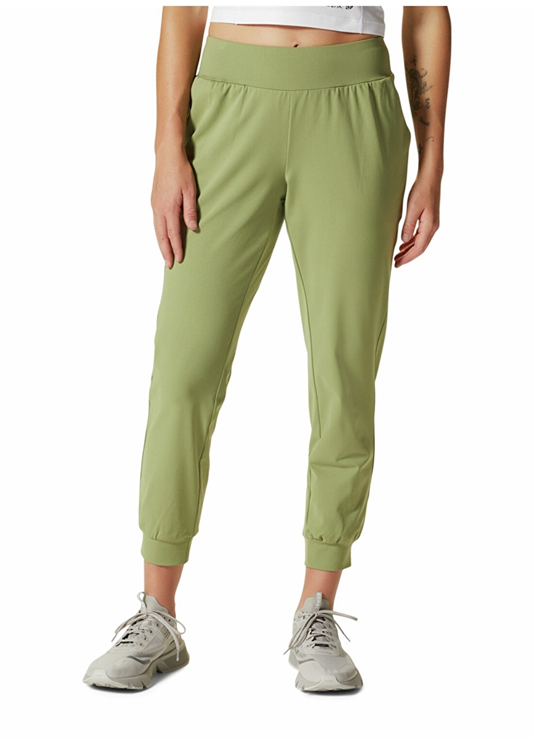 Mountain Hardwear Normal Bel Dar Paça Yeşil Kadın Pantolon 1958831338 OL2586