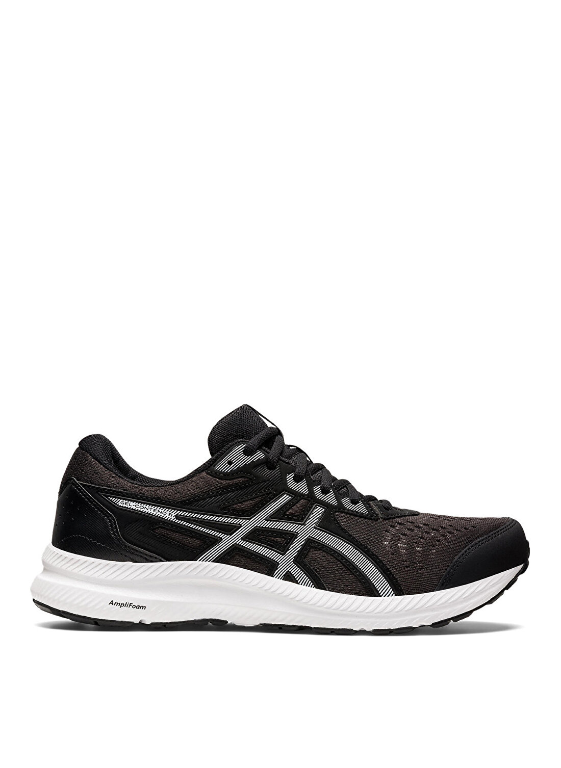 Asics Gel Contend 8 Siyah - Beyaz Erkek Koşu Ayakkabısı 1011B492-002 