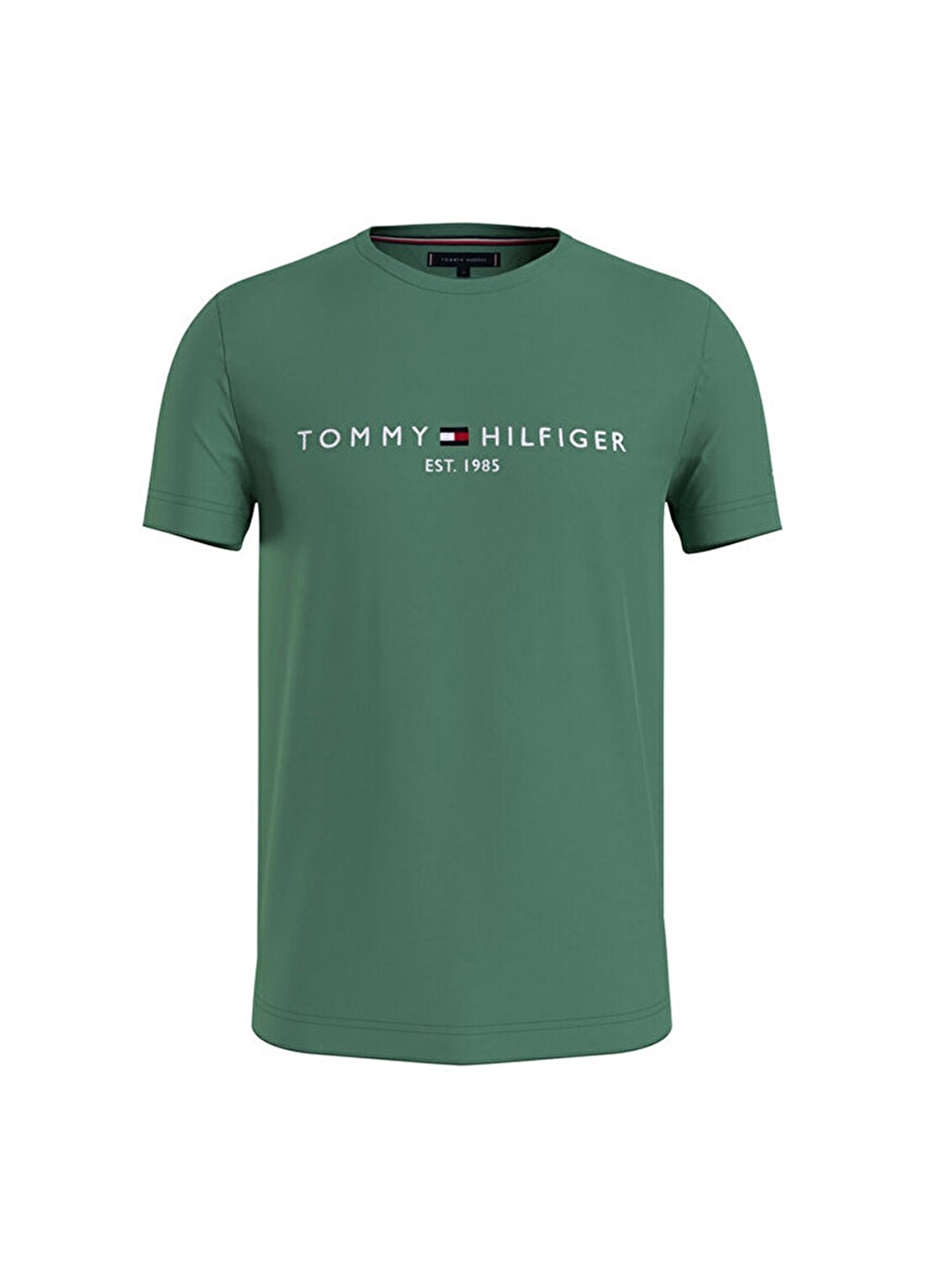 Tommy Hilfiger Yeşil Erkek T-Shirt
