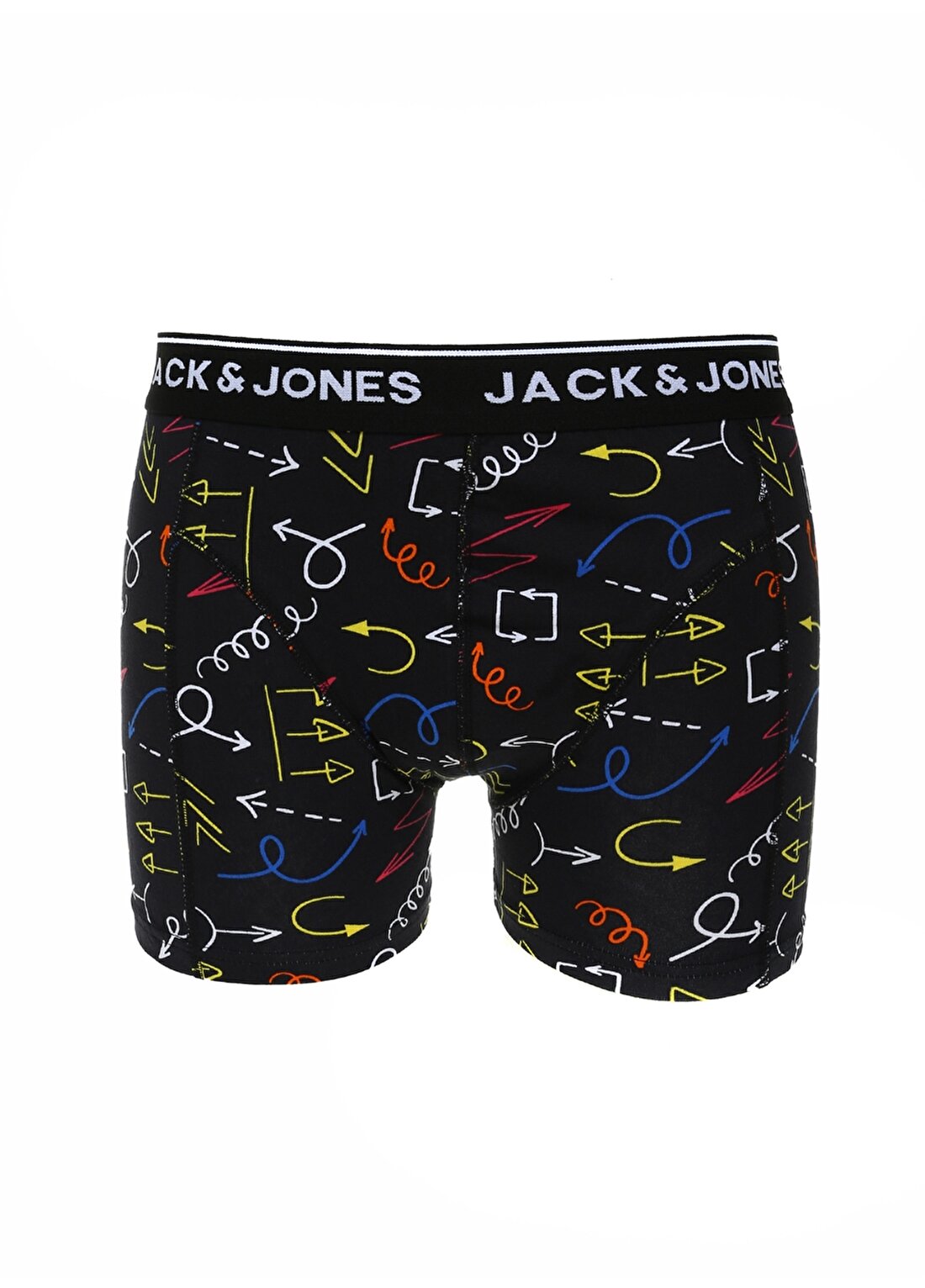 Jack & Jones Siyah Erkek Boxer 12225095_JACSIGN TRUNK TRY