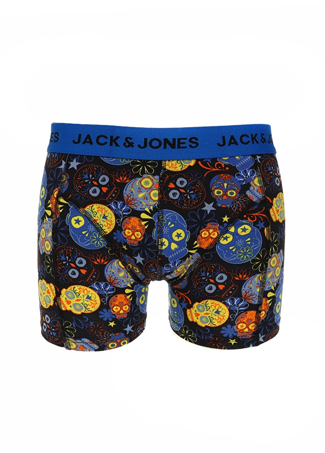 Jack & Jones Sarı Erkek Boxer 12225098_JACSPACE SKULLS TRUNK TRY