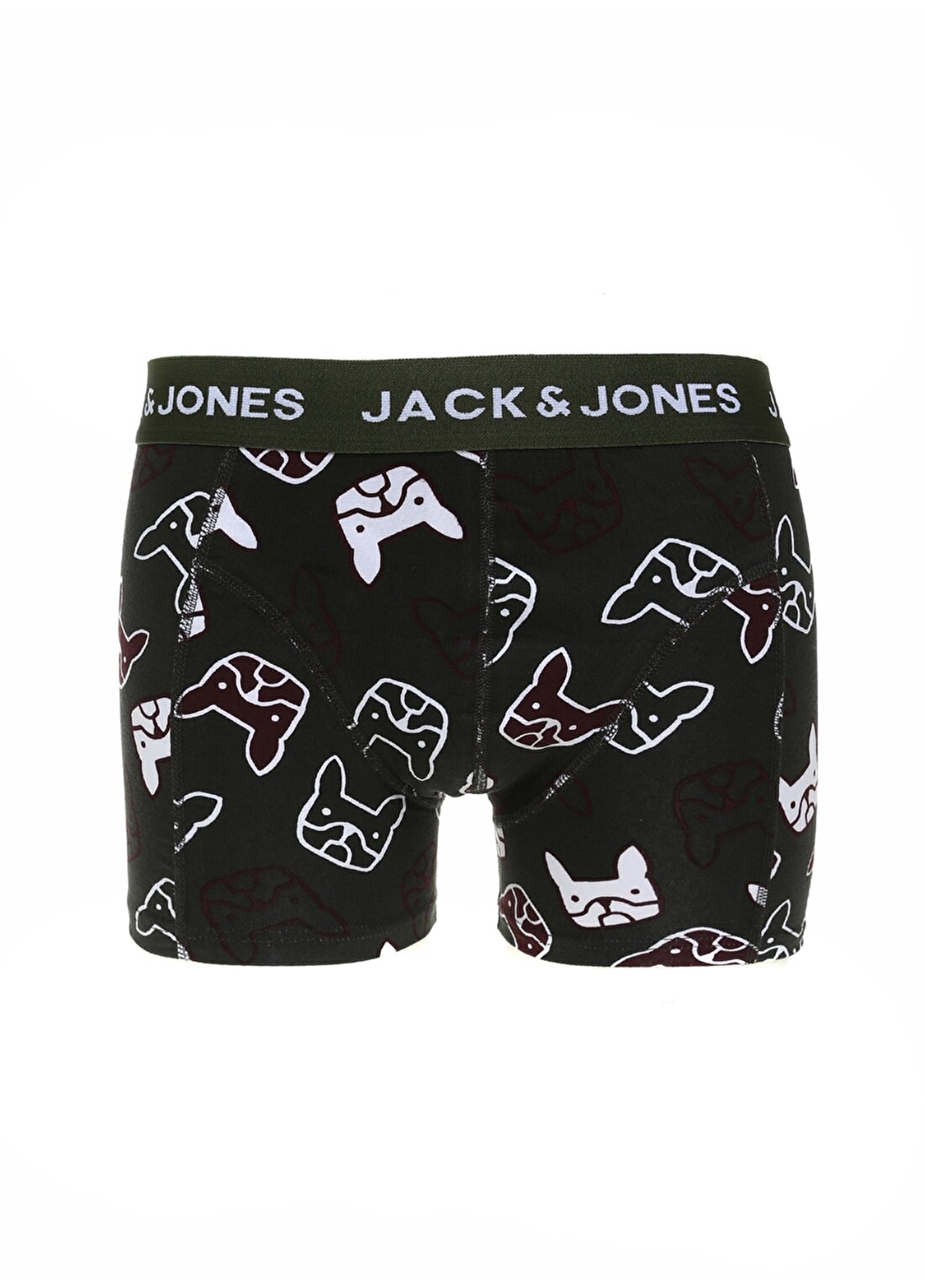 Jack & Jones Yeşil Erkek Boxer 12225104_JACHUGO DOG TRUNK TRY